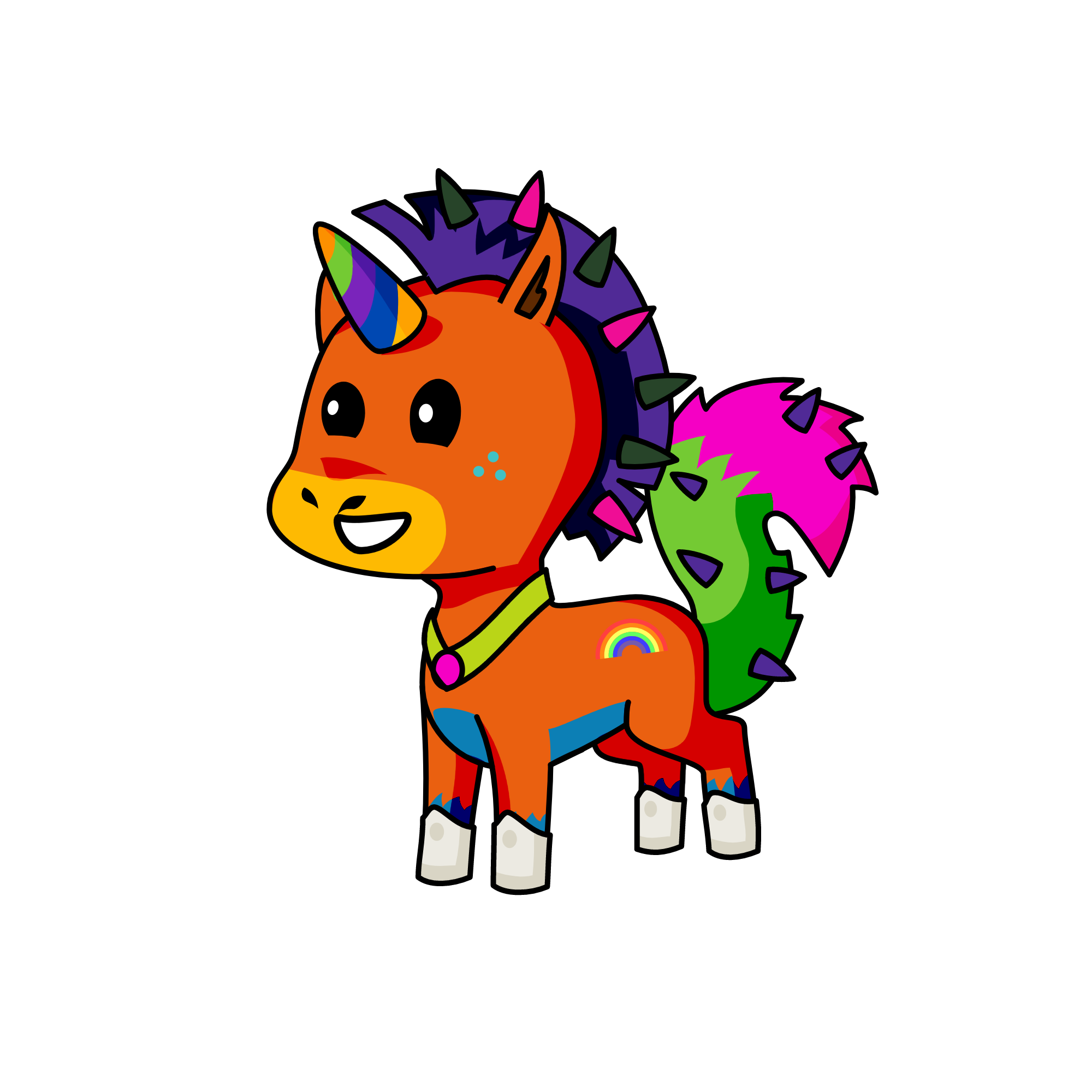 spike, the unicorn