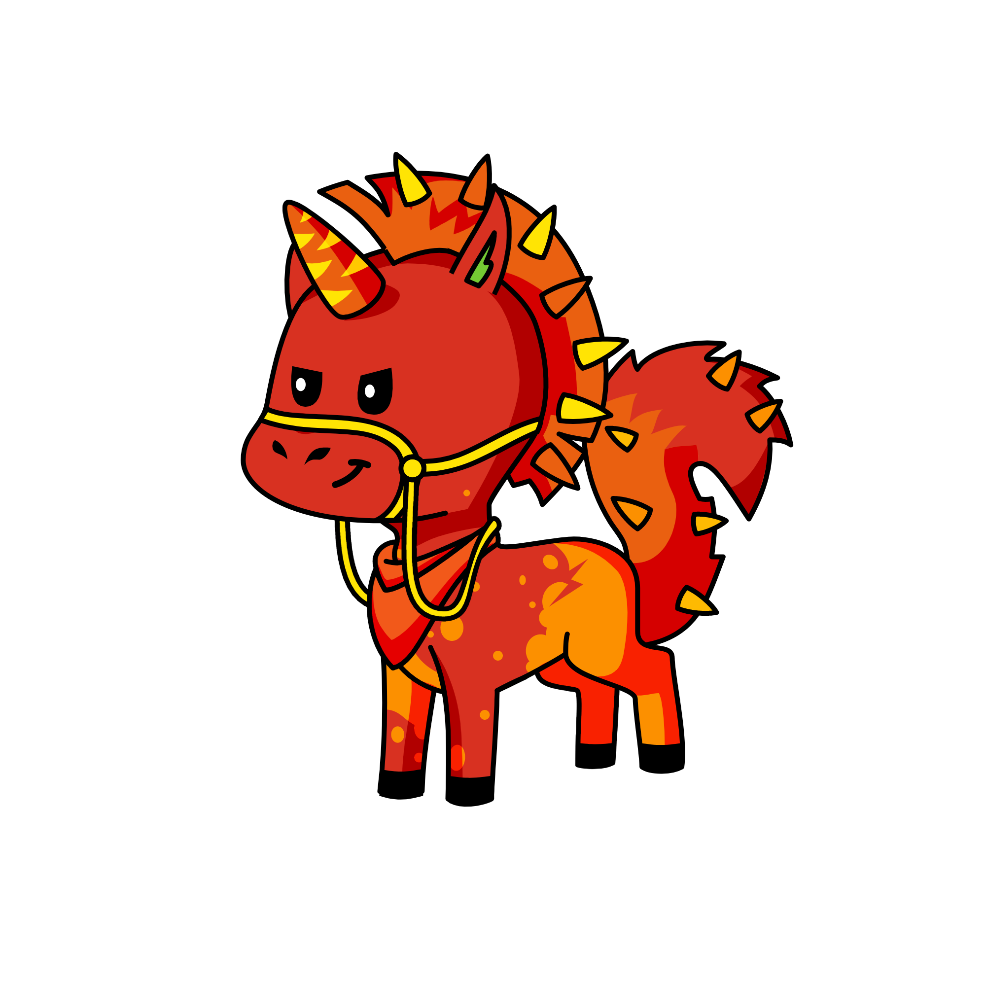 Fire Sun, the unicorn