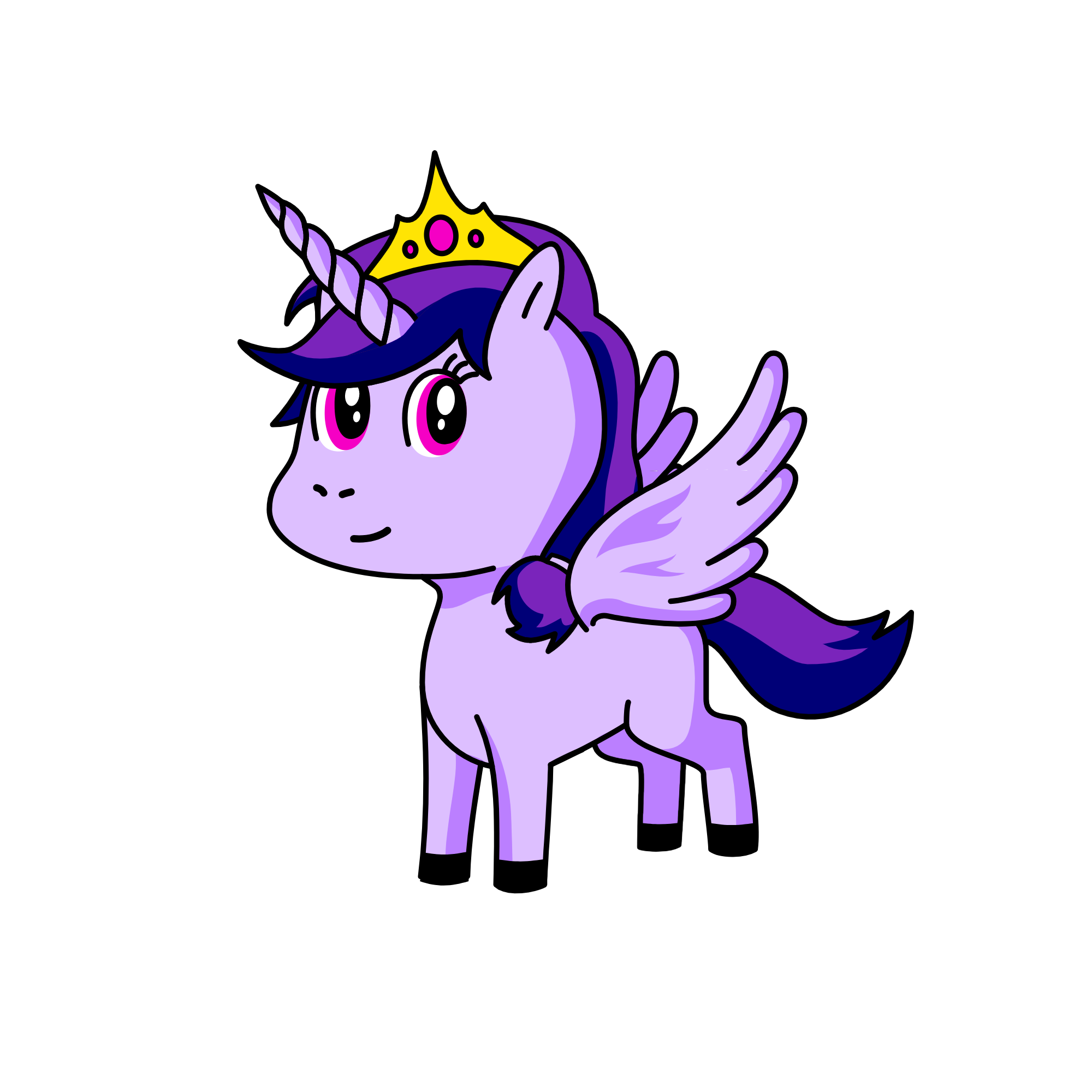 Twilight sparkle, the unicorn
