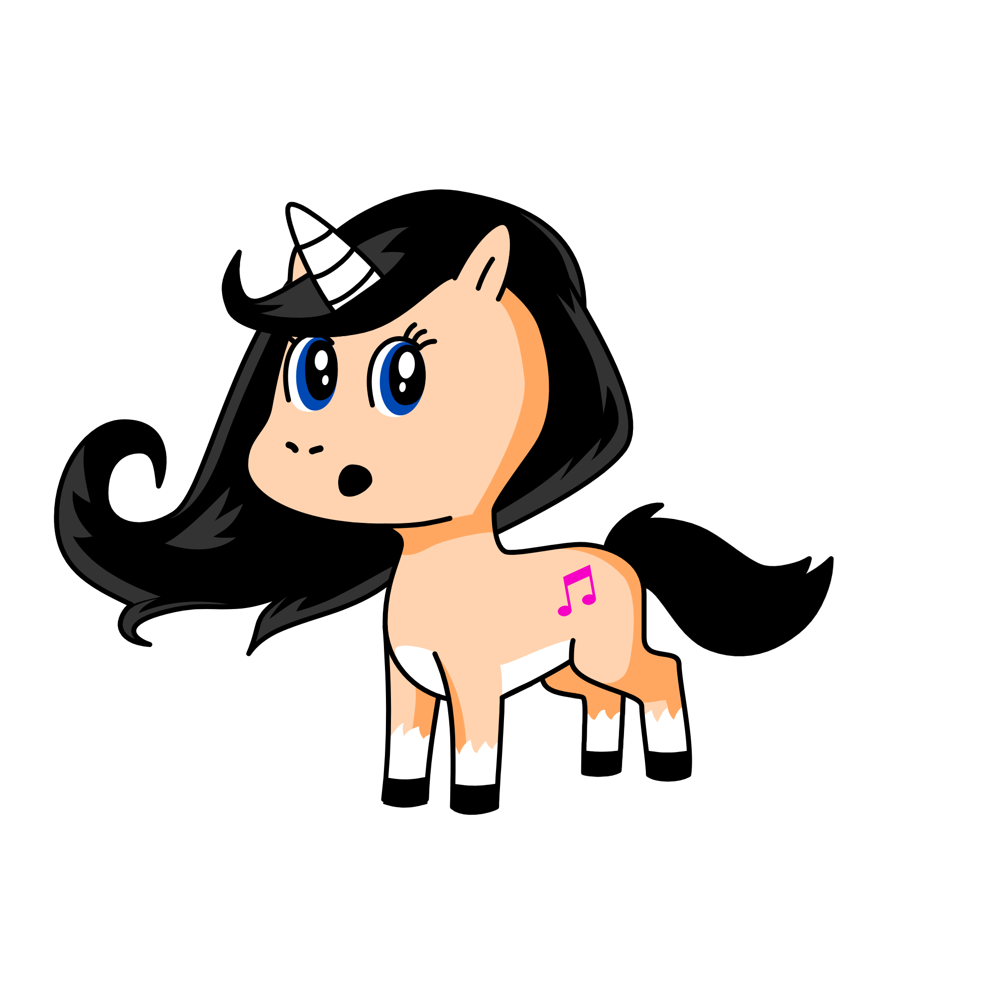 Moe, the unicorn