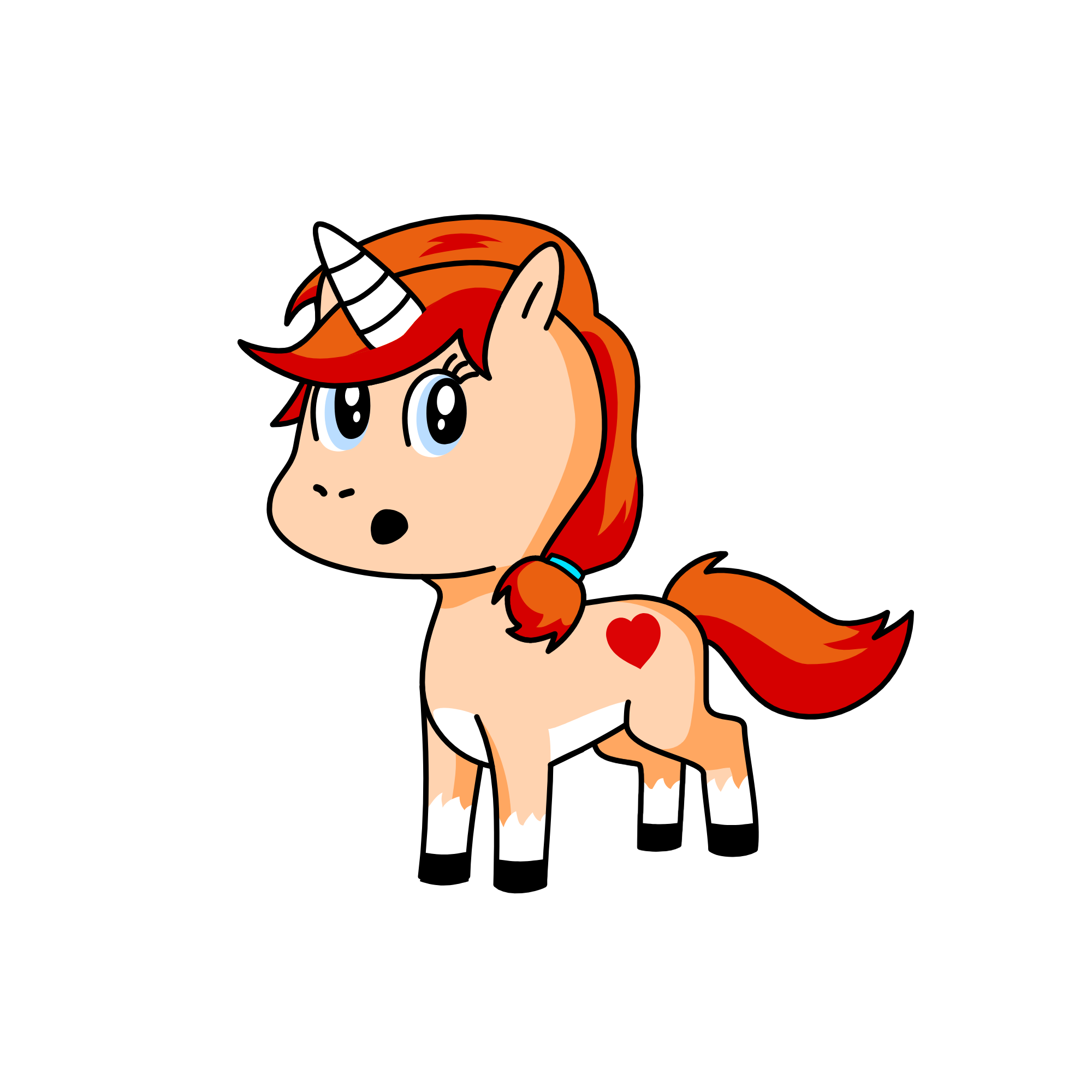 Midori, the unicorn
