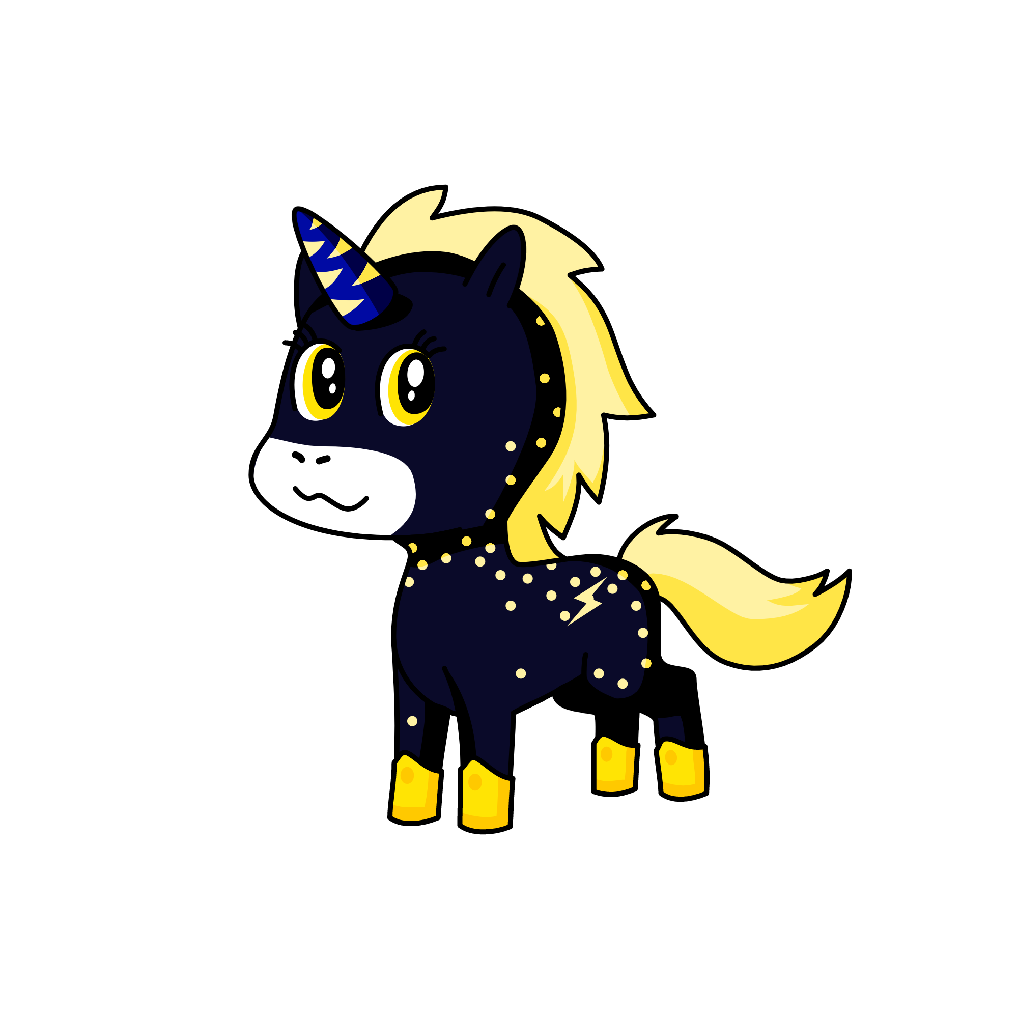 night, the unicorn