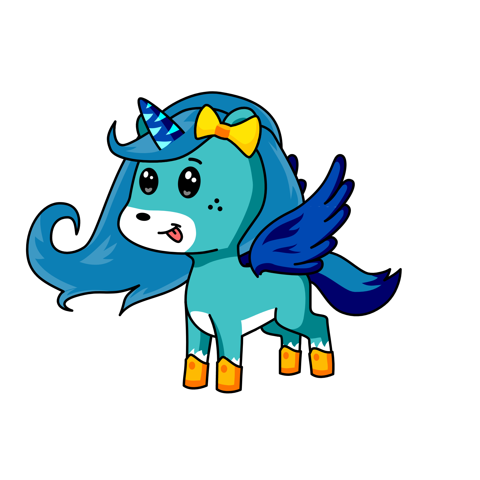snow, the unicorn