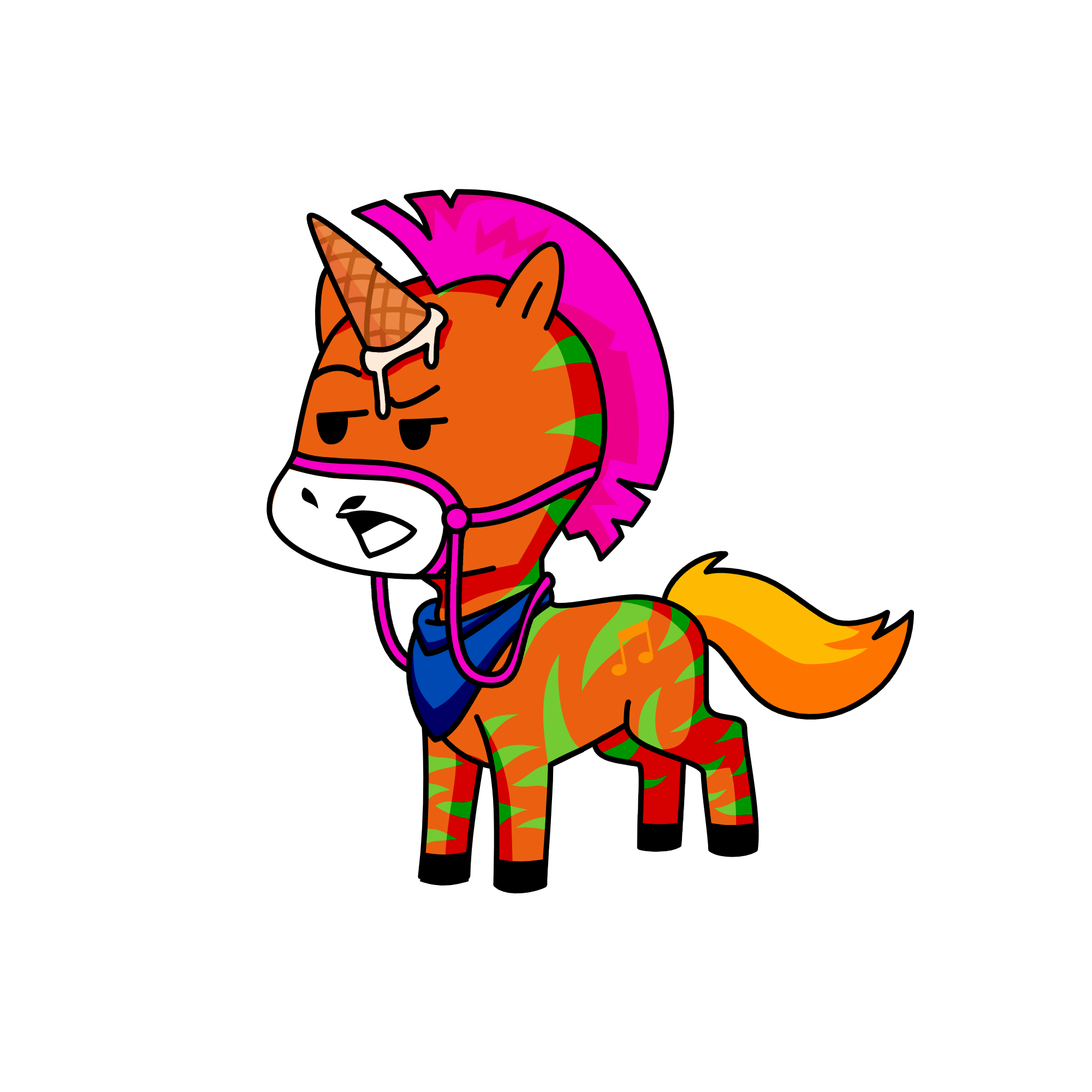 I DON'T LIKE DARKNESS., the unicorn