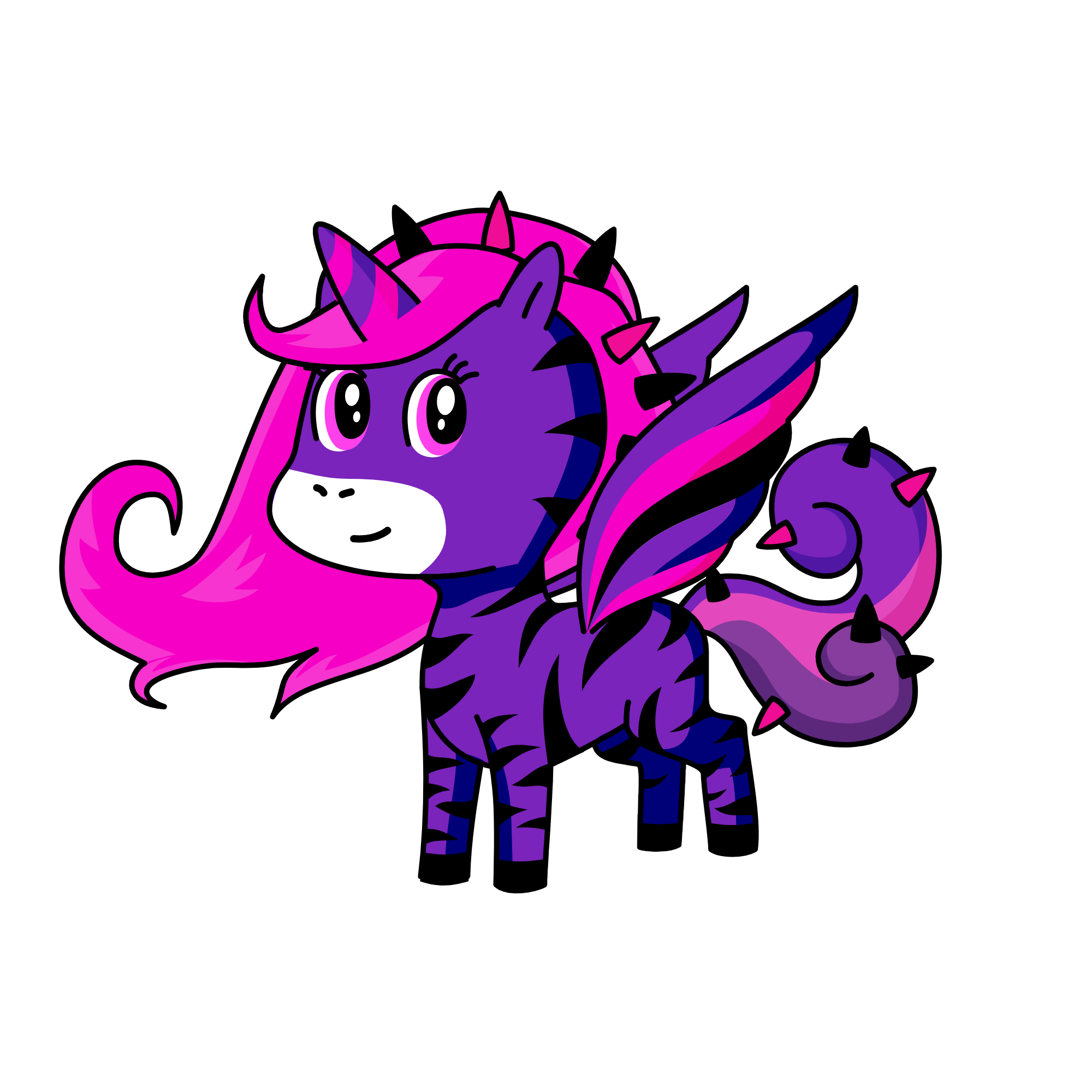 KARA GECE  ☺☻♥♦♣♠, the unicorn