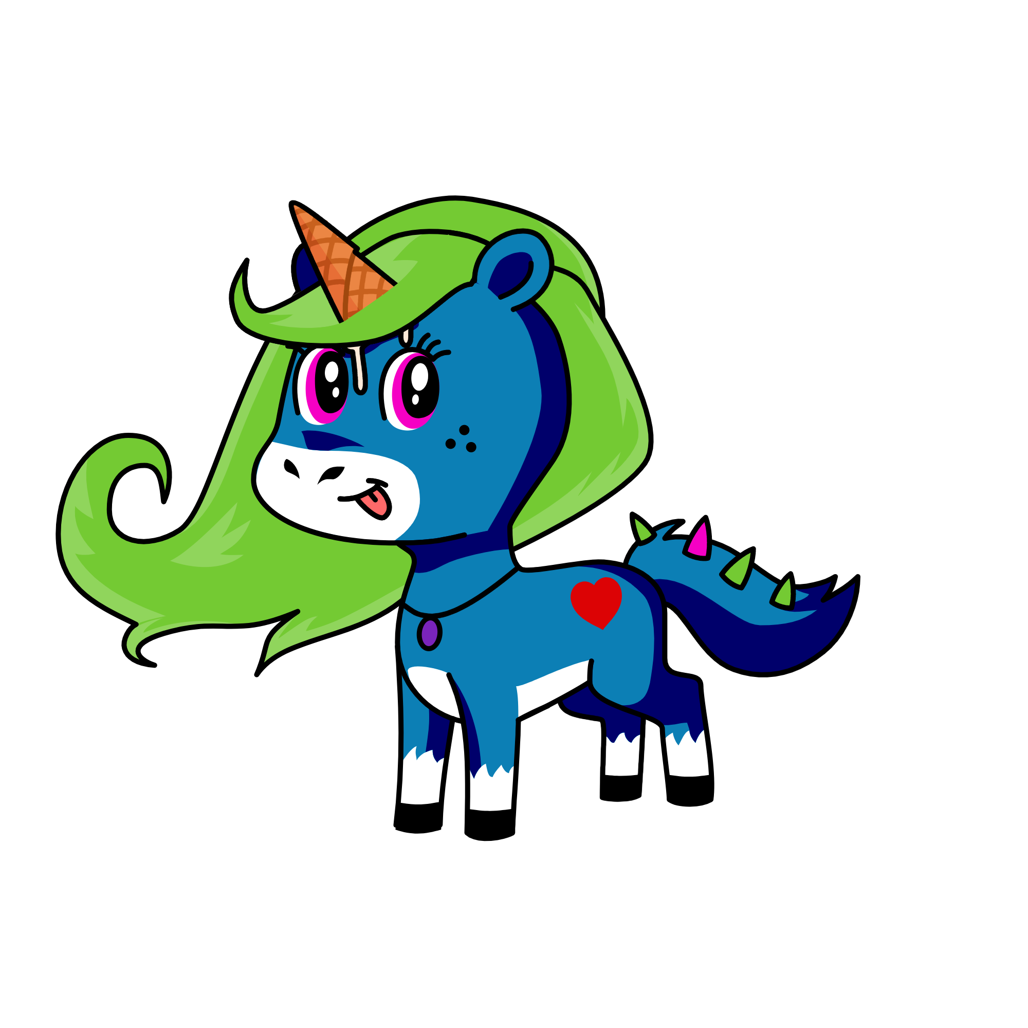 Gt, the unicorn