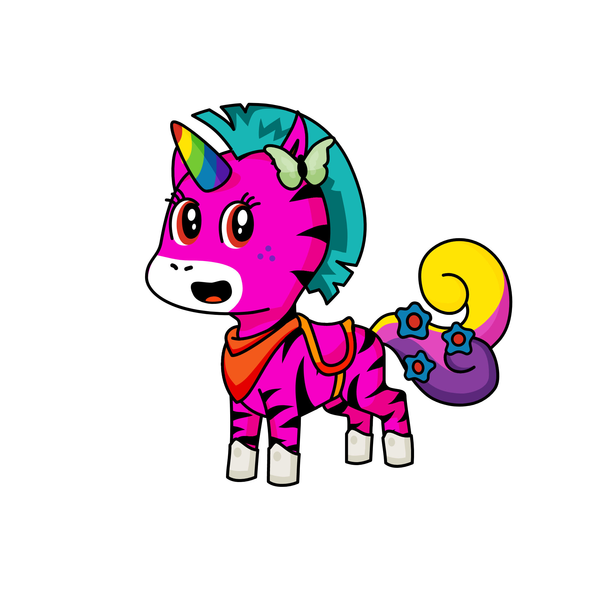 ishika  the princess, the unicorn