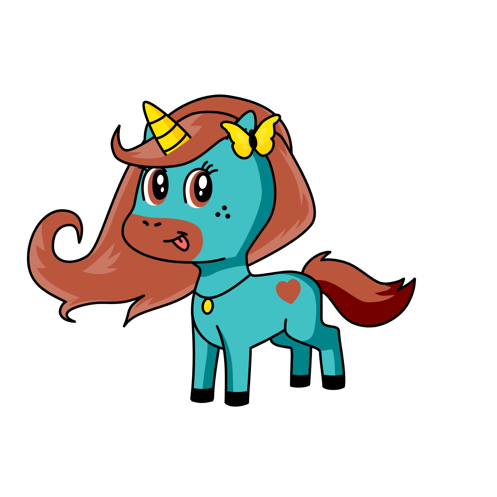 Lolialiy, the unicorn