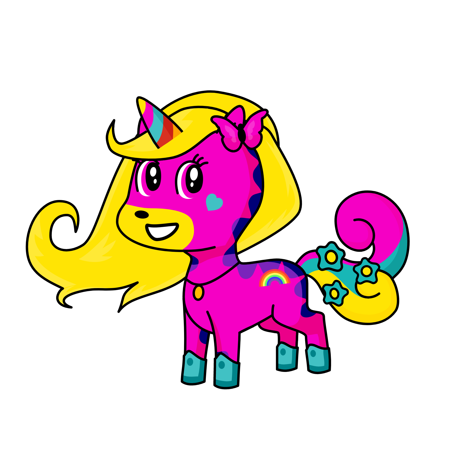 coly, the unicorn