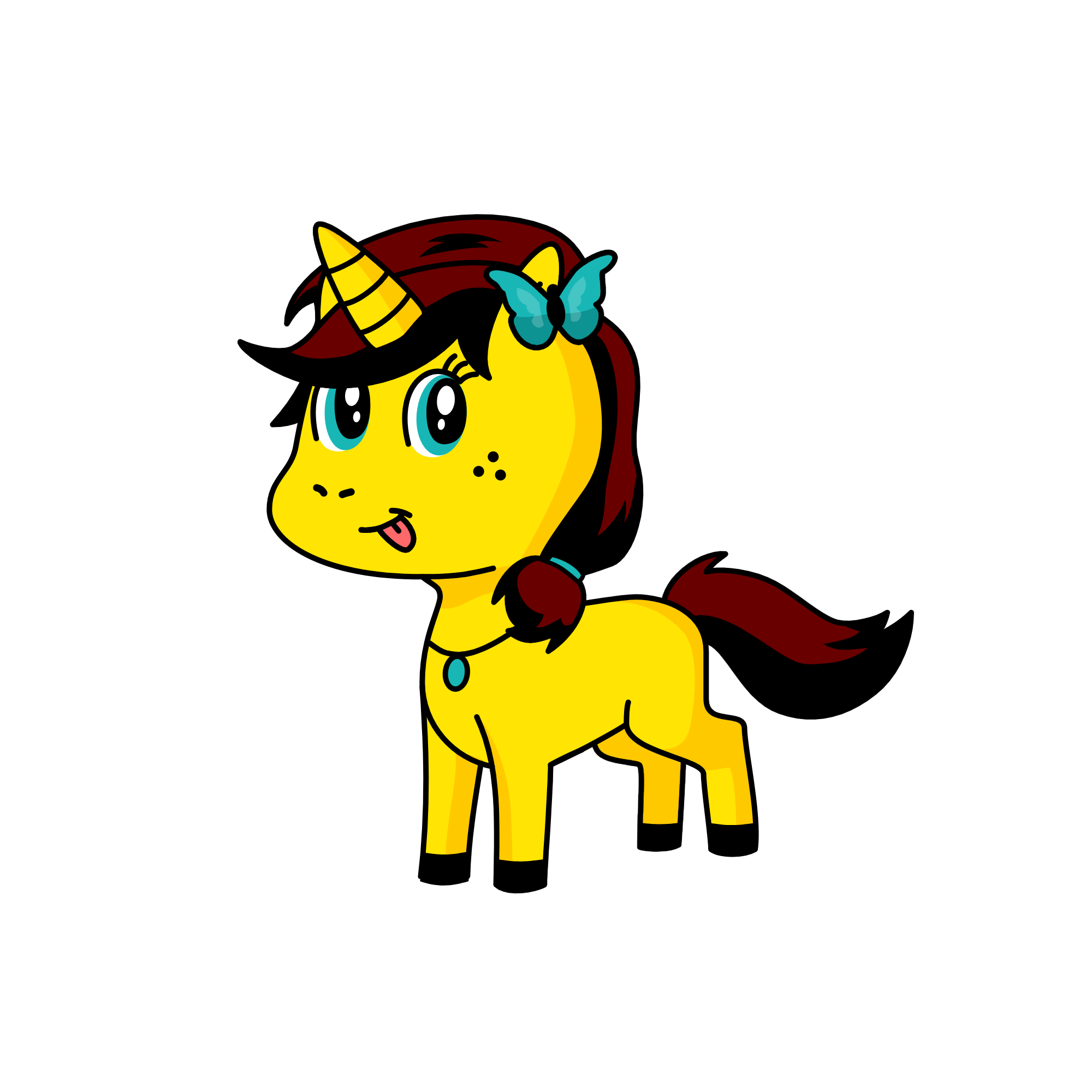 Destiney, the unicorn