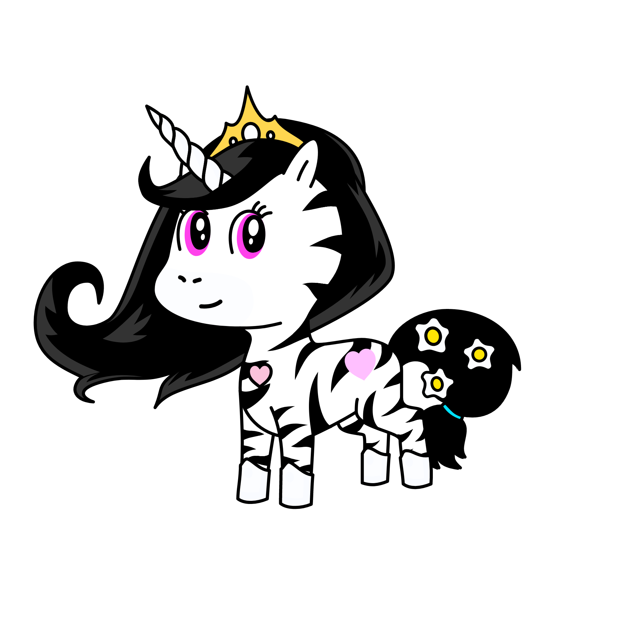 Rainha das zebras , the unicorn