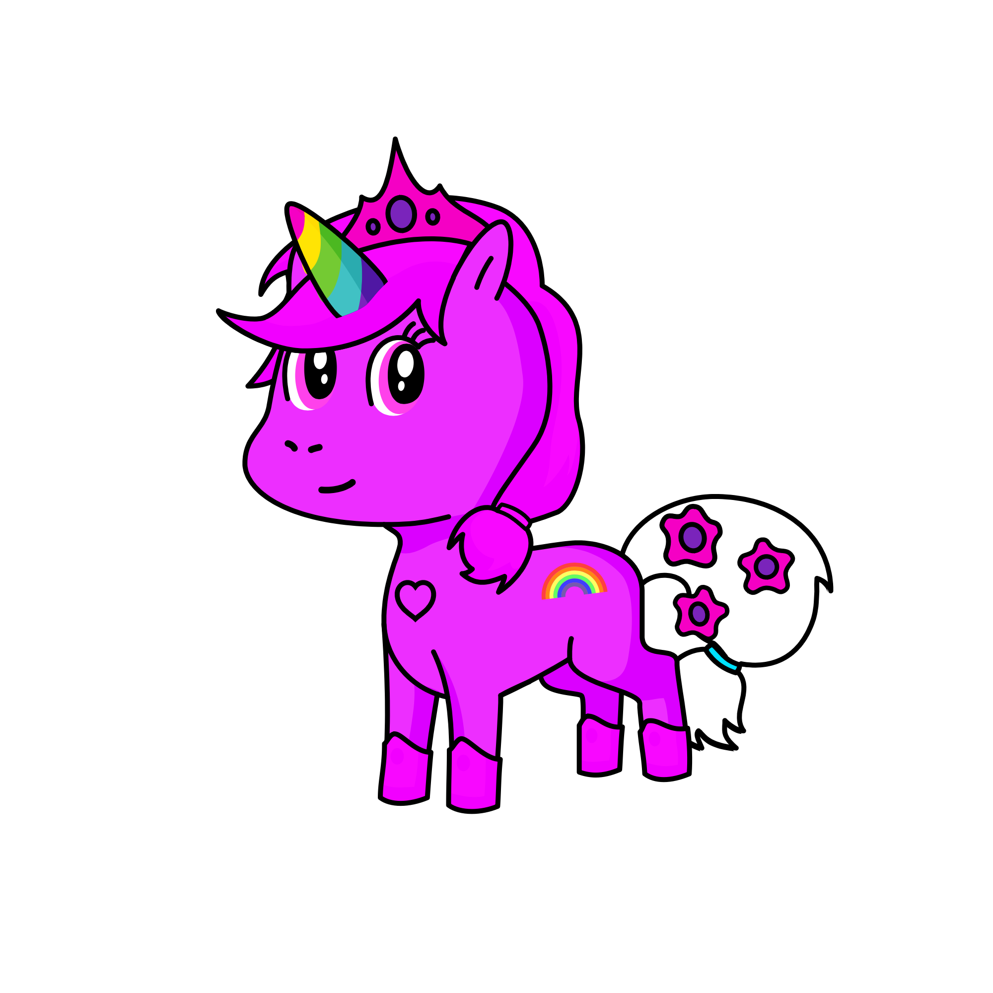 Elsa, the unicorn