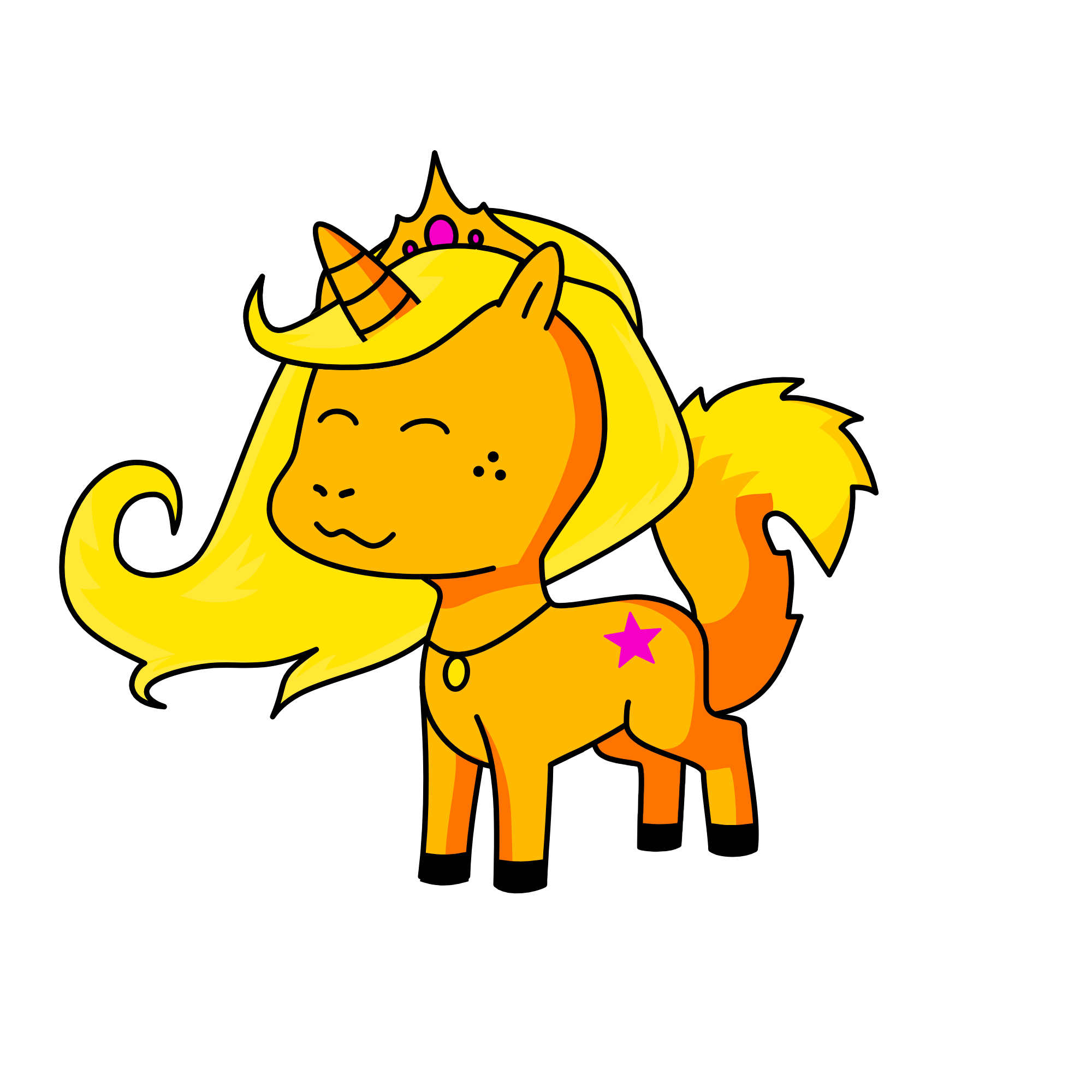 Anna , the unicorn