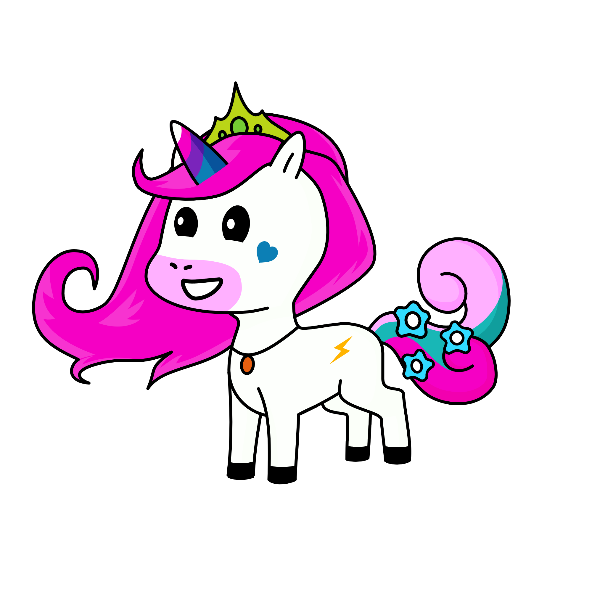 sunny, the unicorn