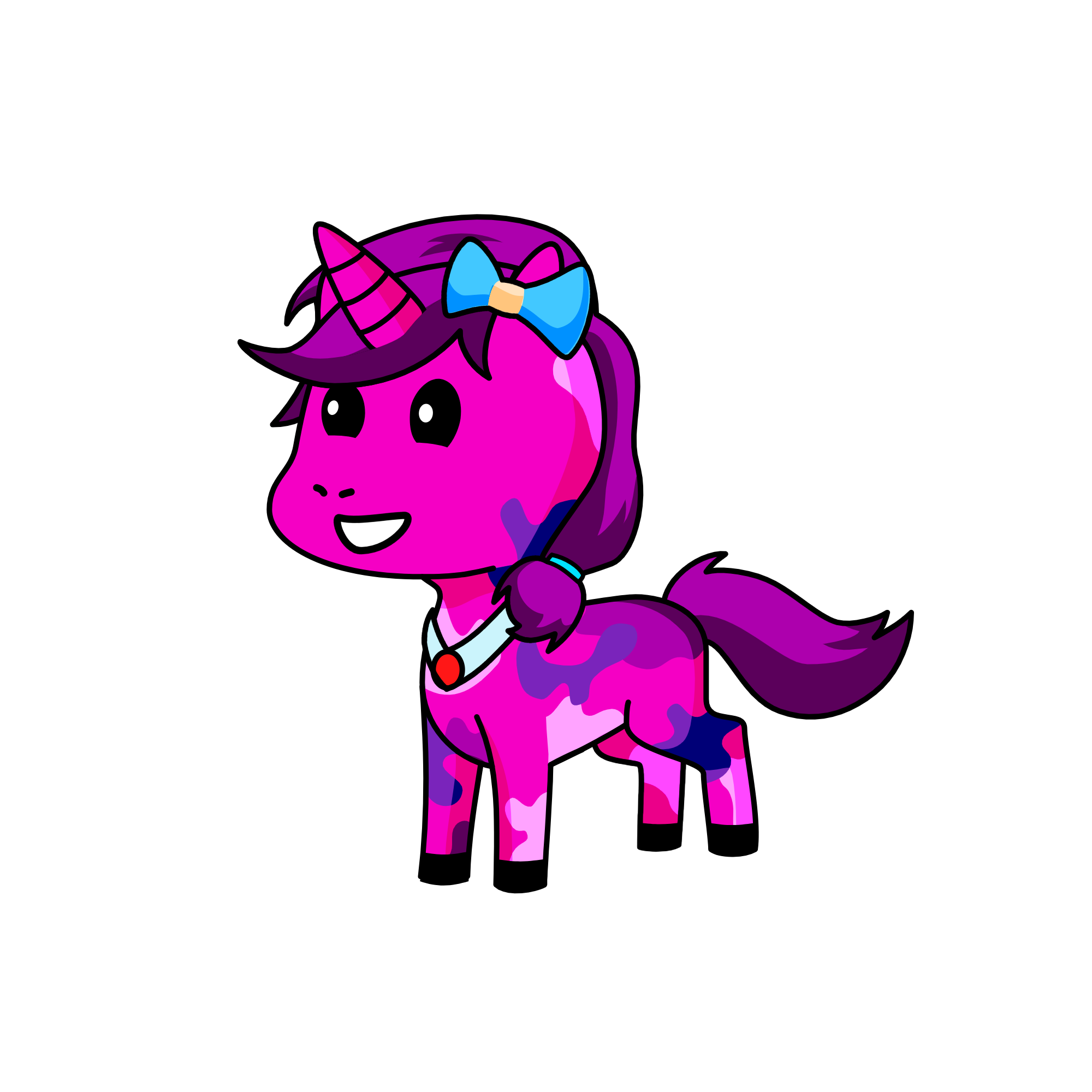 bubblegum, the unicorn