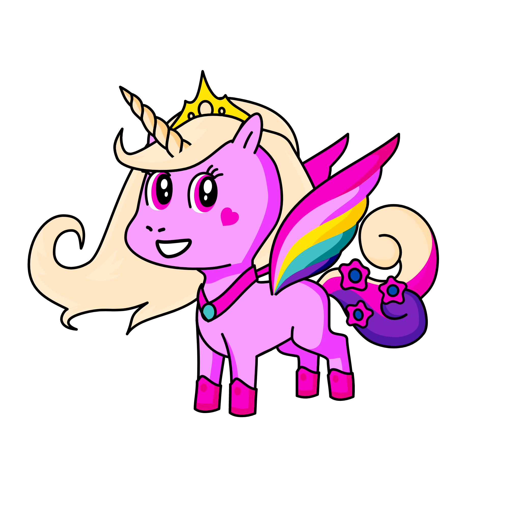 estel, the unicorn