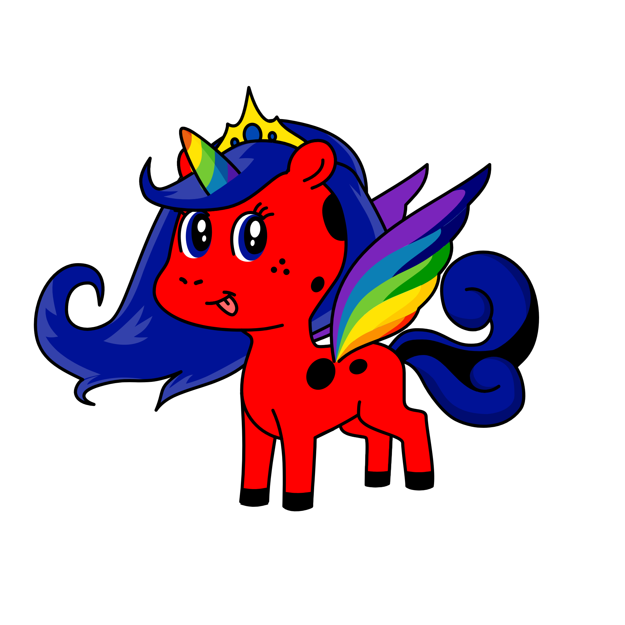 ladybug 572, the unicorn