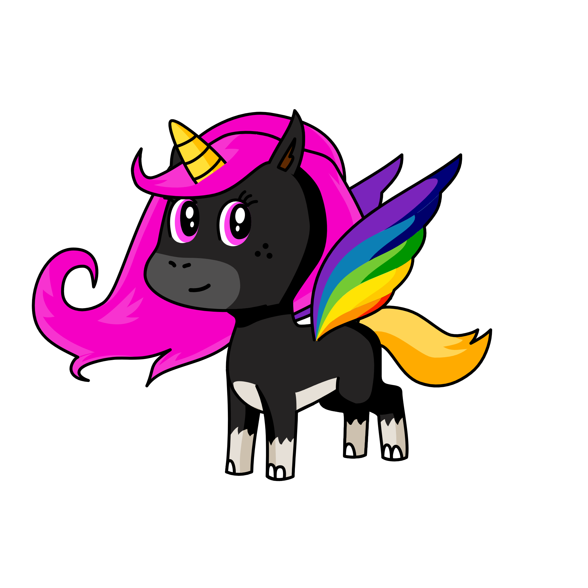STARFIRE, the unicorn
