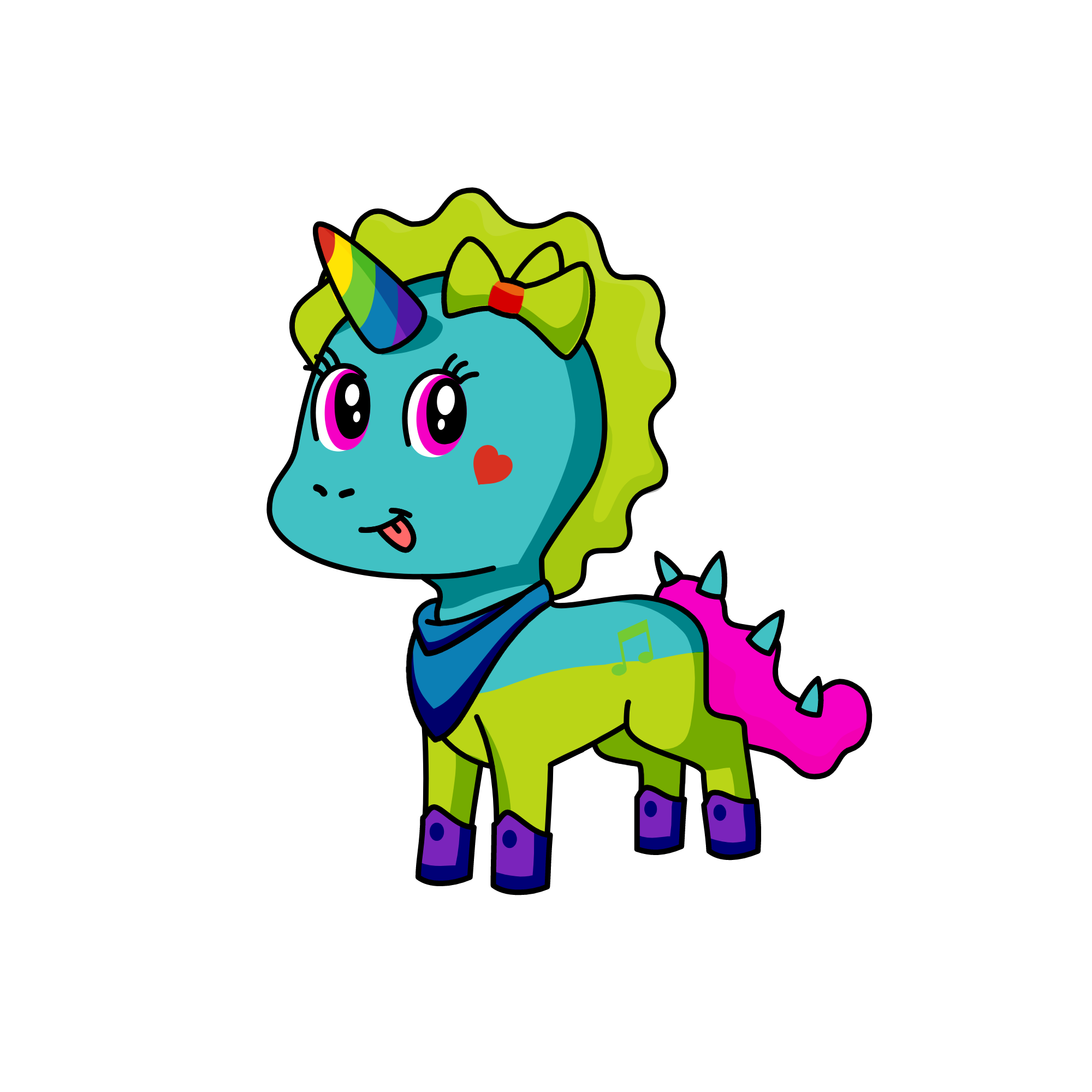 art fun, the unicorn