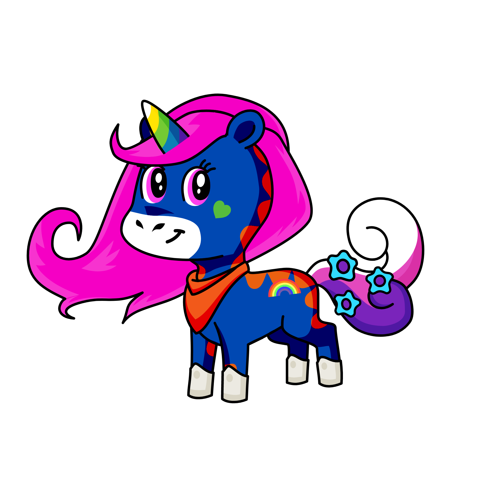 princess, the unicorn