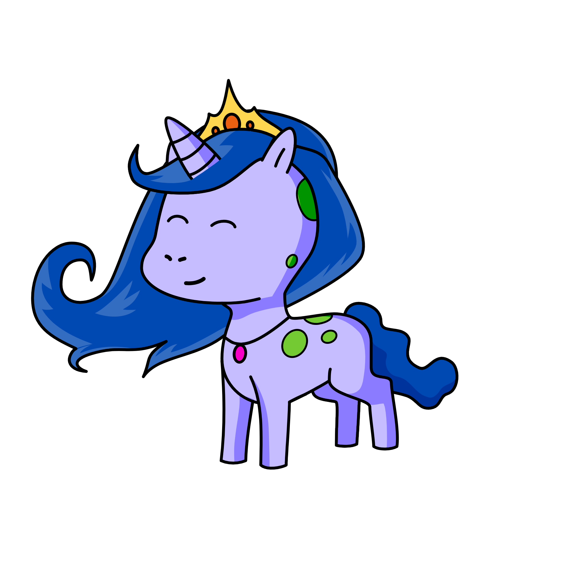 Baybay qween of nature, the unicorn
