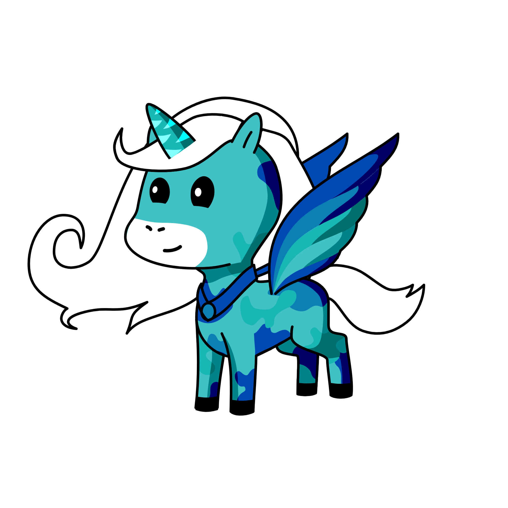 f, the unicorn