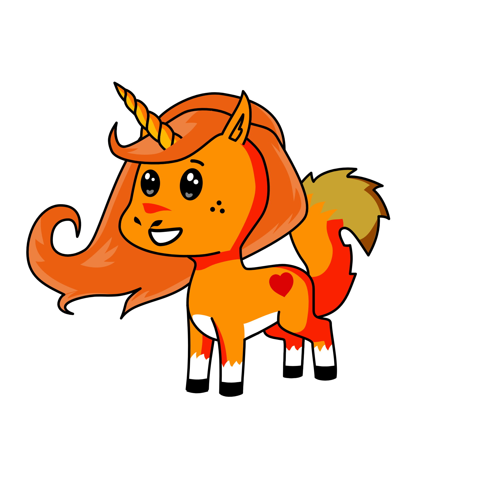 clever the unifox, the unicorn