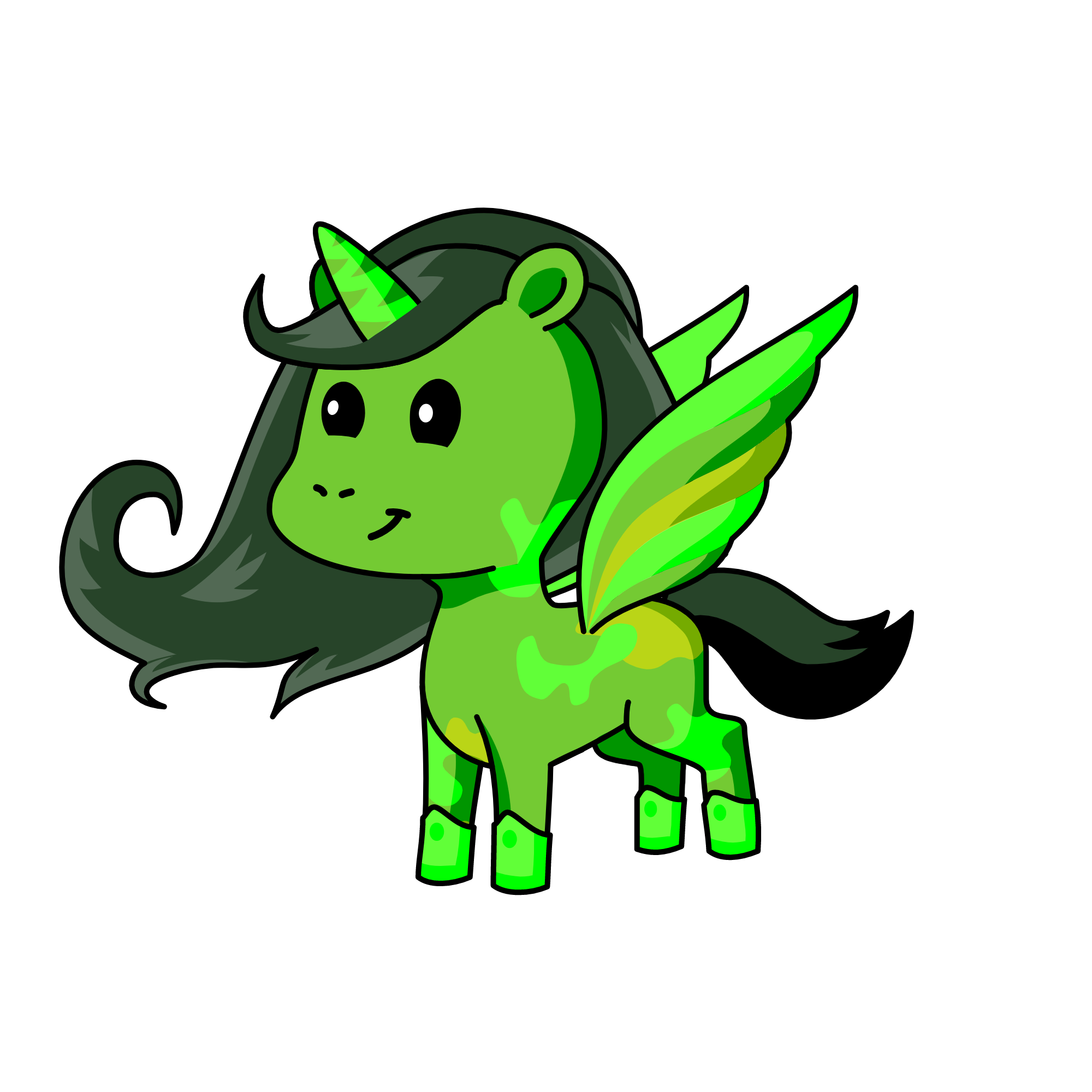 princesa de la naturaleza, the unicorn