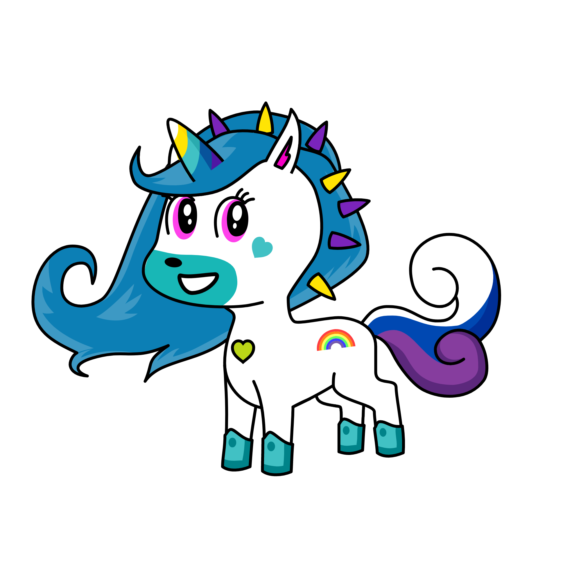 Moon, the unicorn