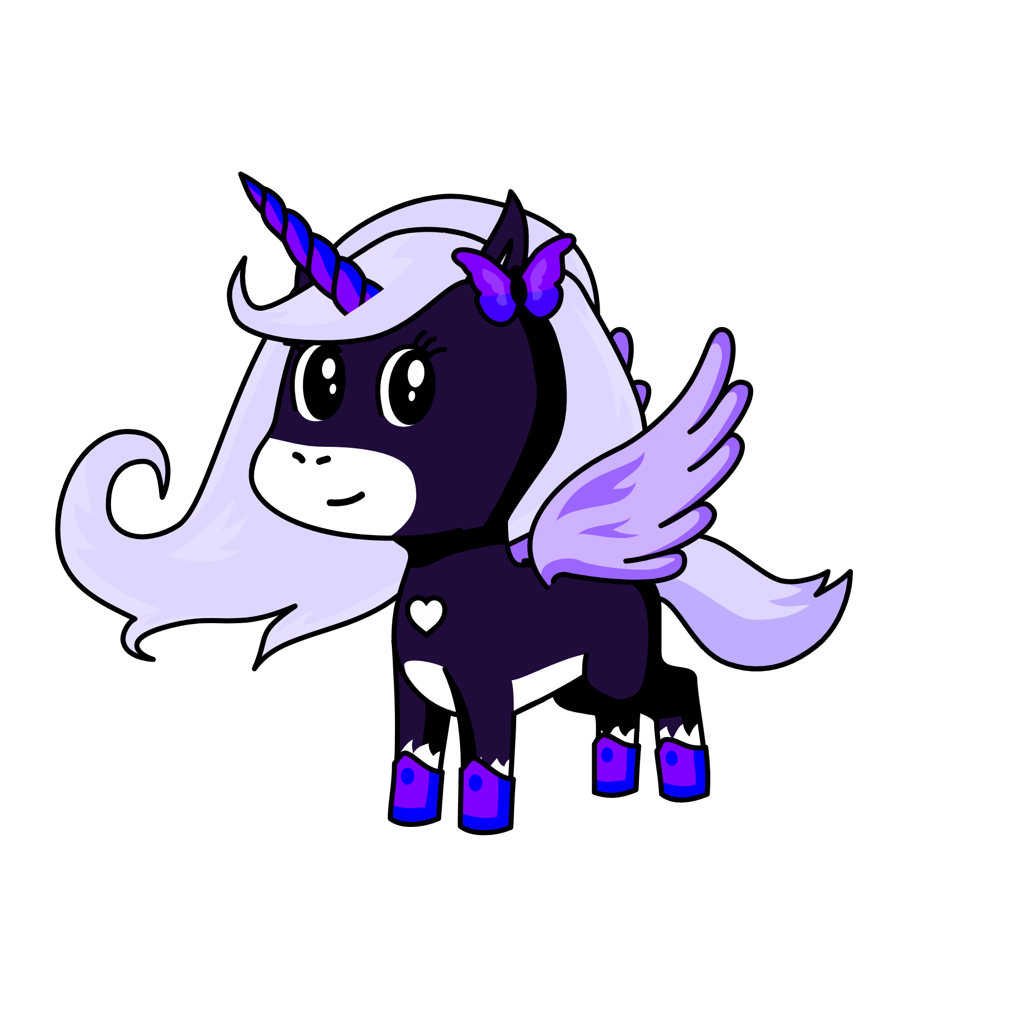 Amethyst, the unicorn