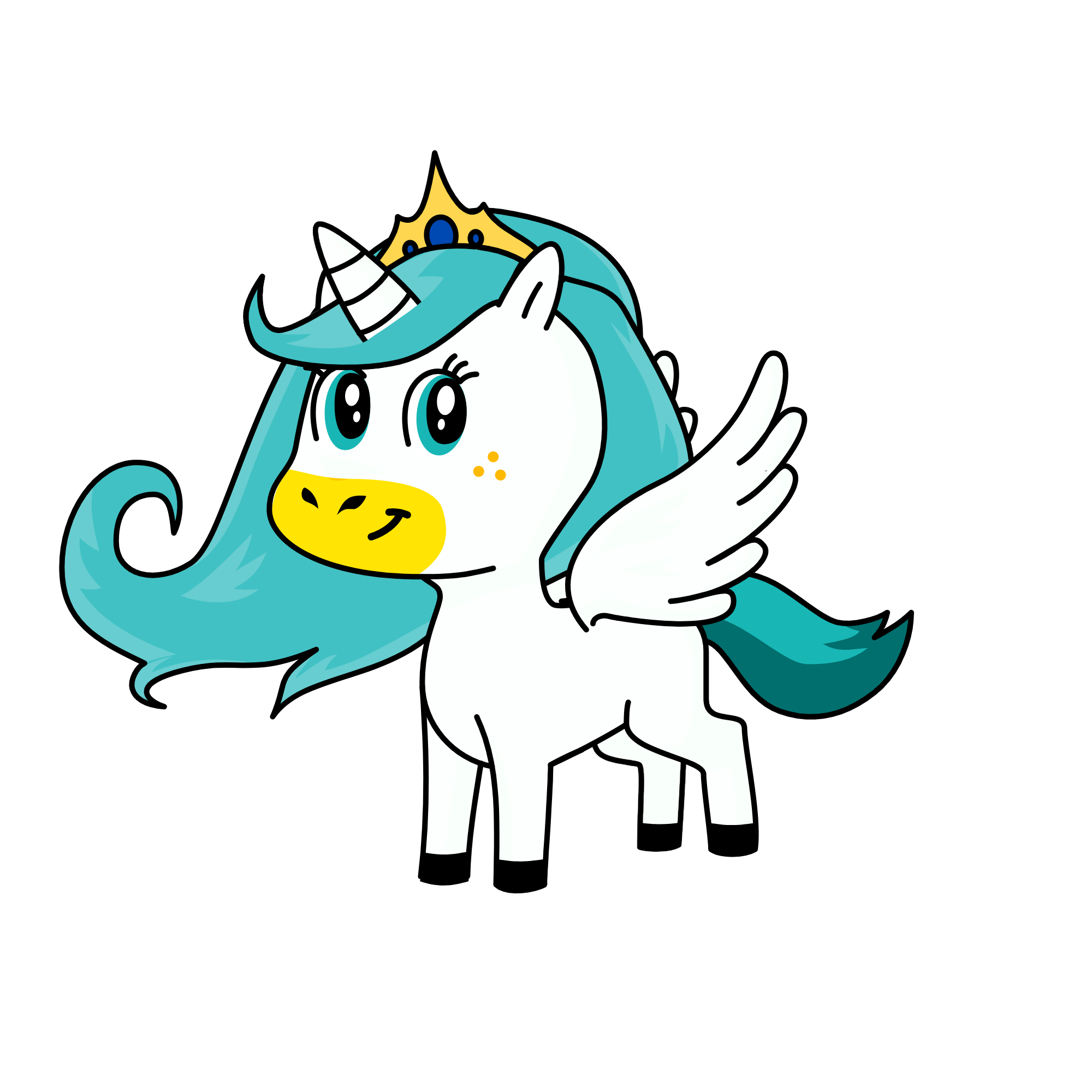 cristal, the unicorn
