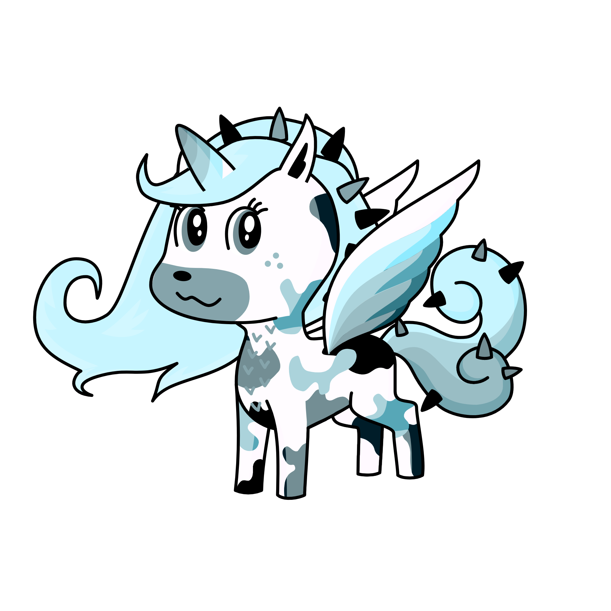 π¦βοΈπ΅πwinterππ΅βοΈπ¦, the unicorn
