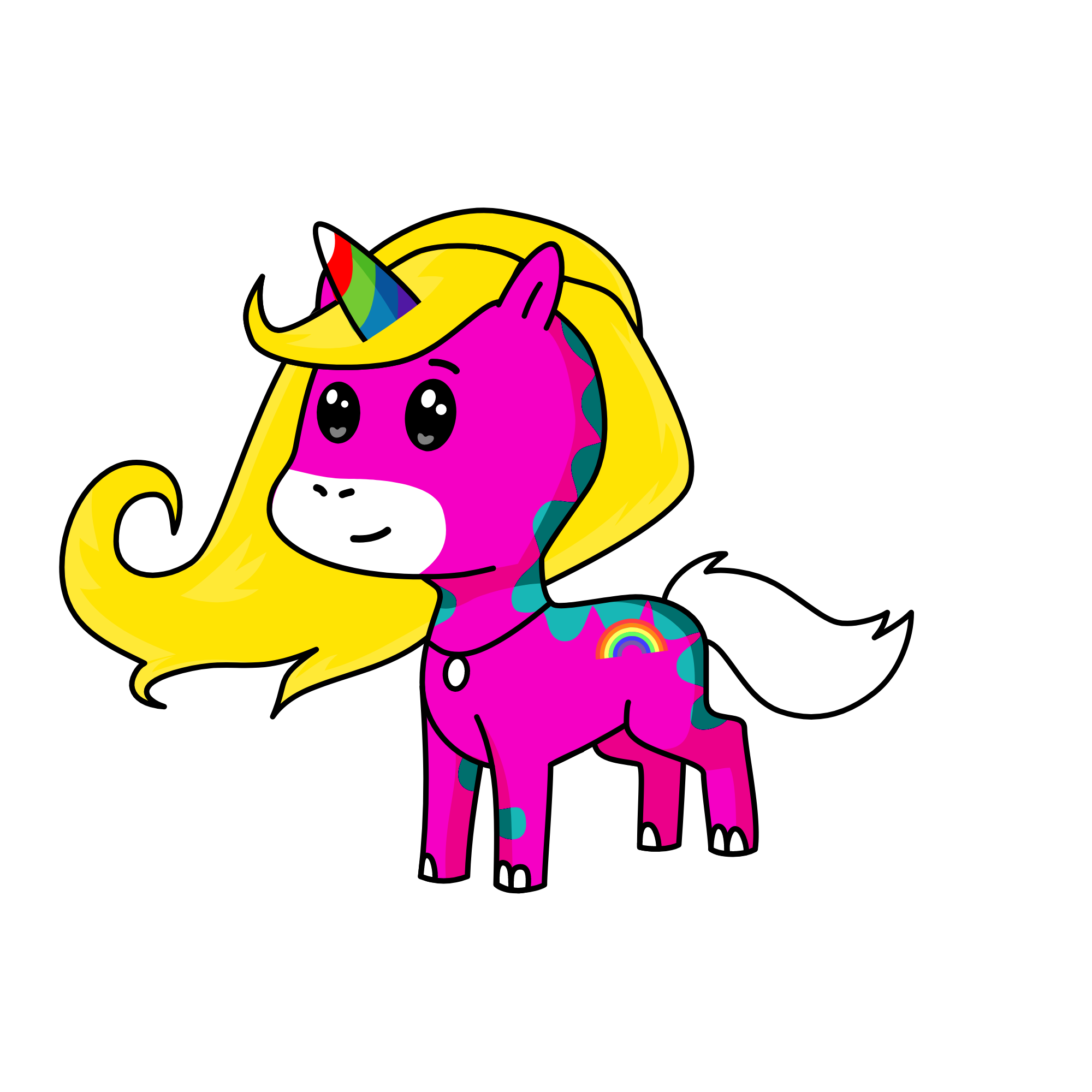 GIRL , the unicorn