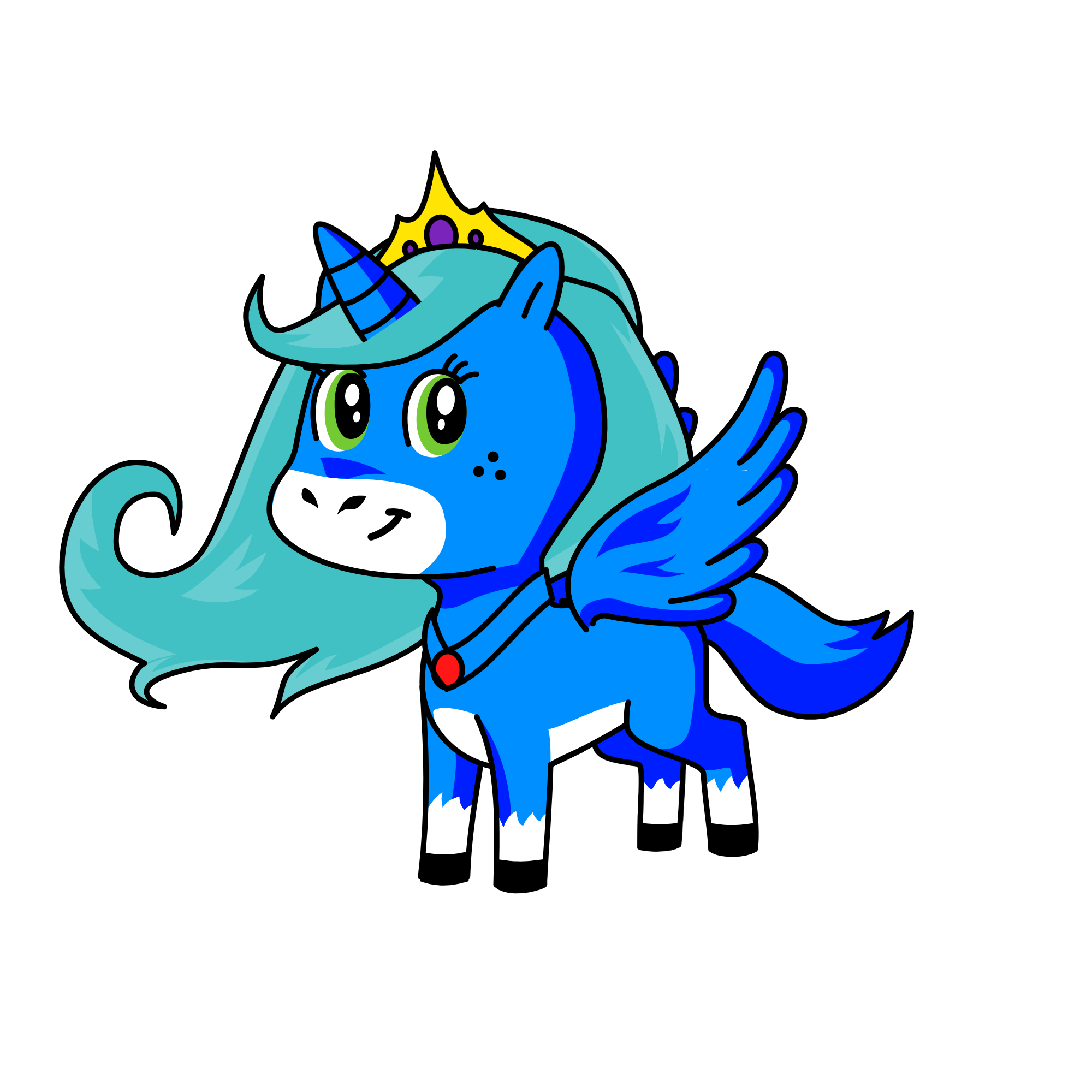 hielo, the unicorn