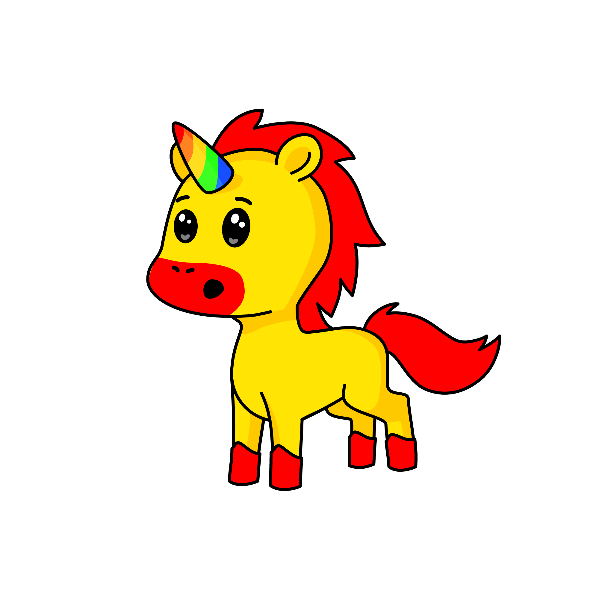 Sandie, the unicorn