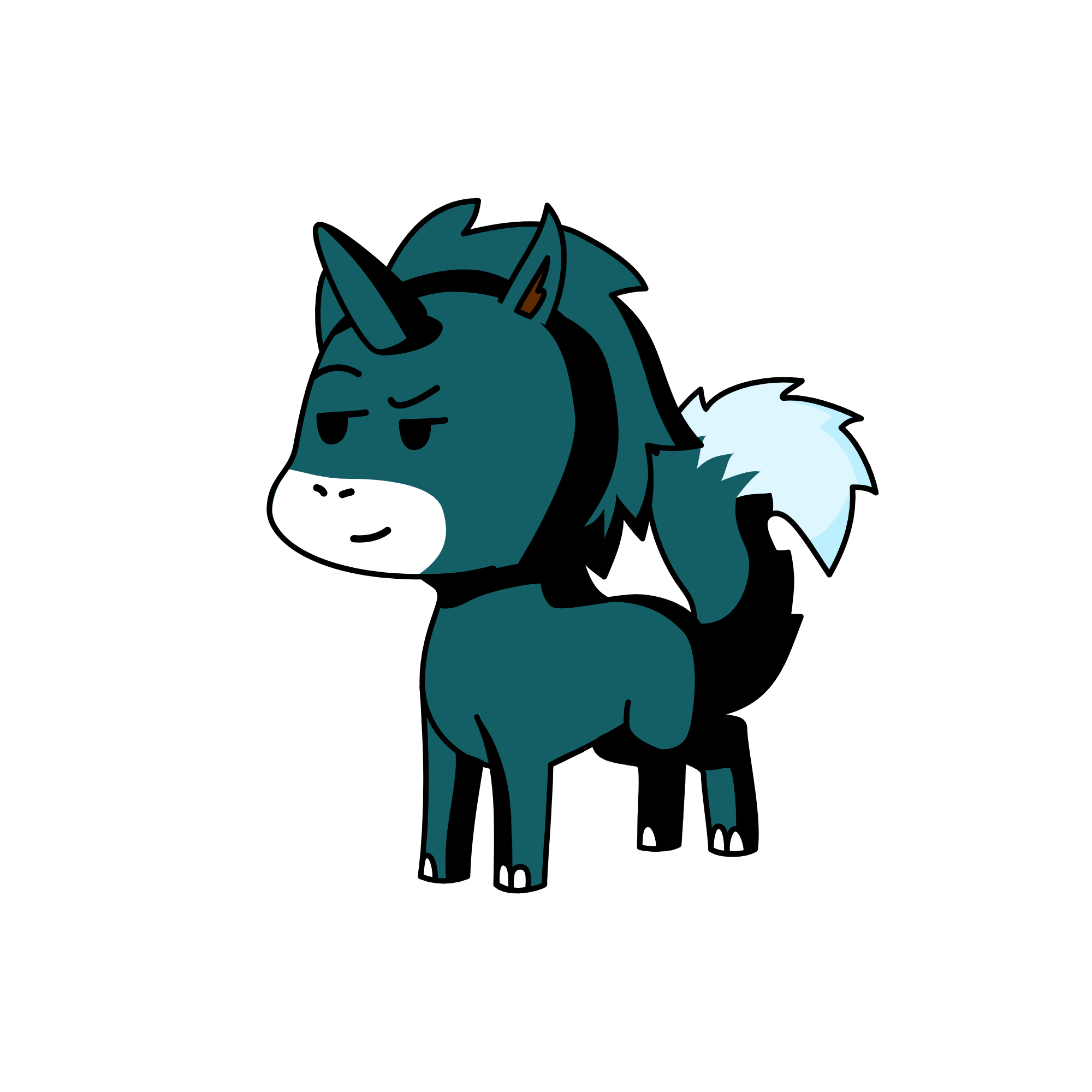 pig, the unicorn