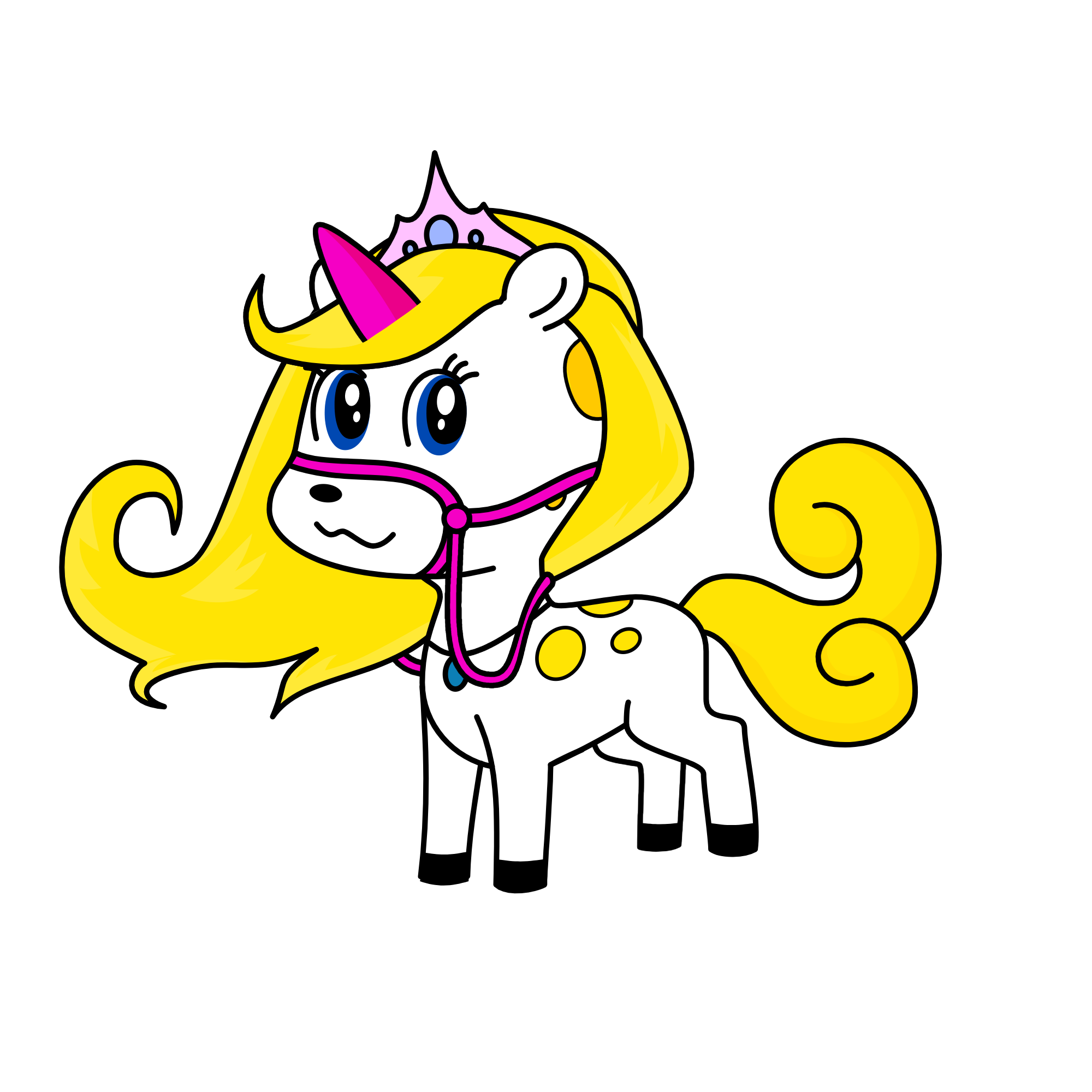 princess charolatte, the unicorn