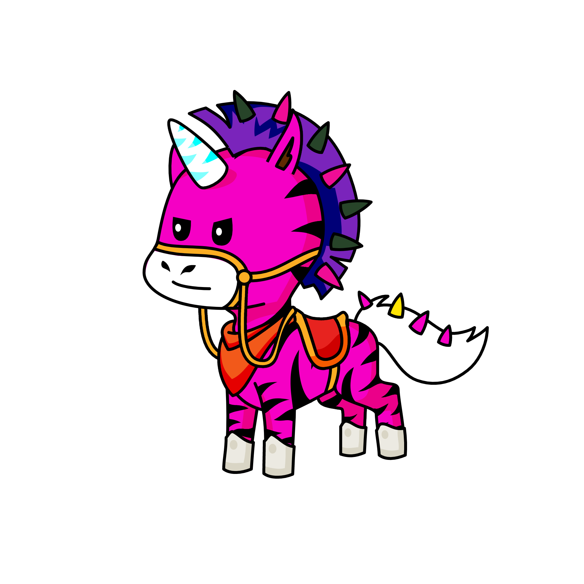 cross, the unicorn