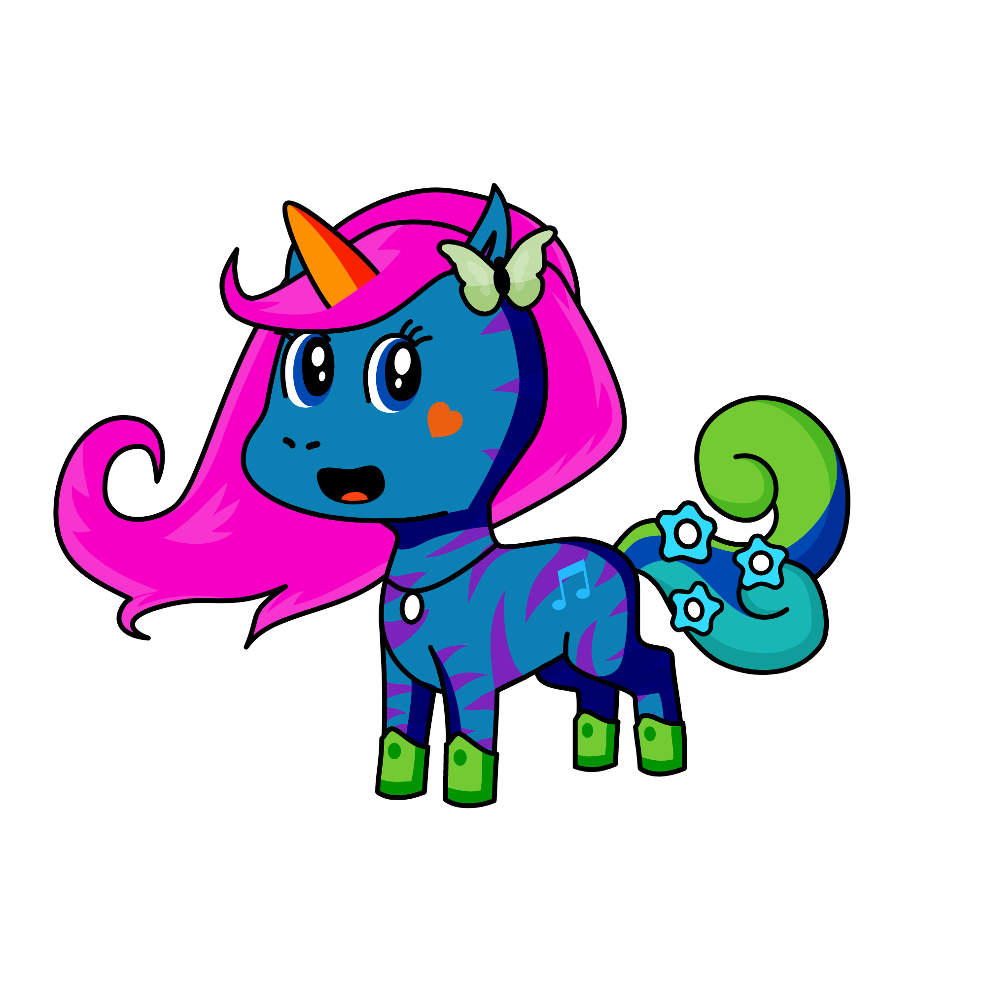 sunny, the unicorn
