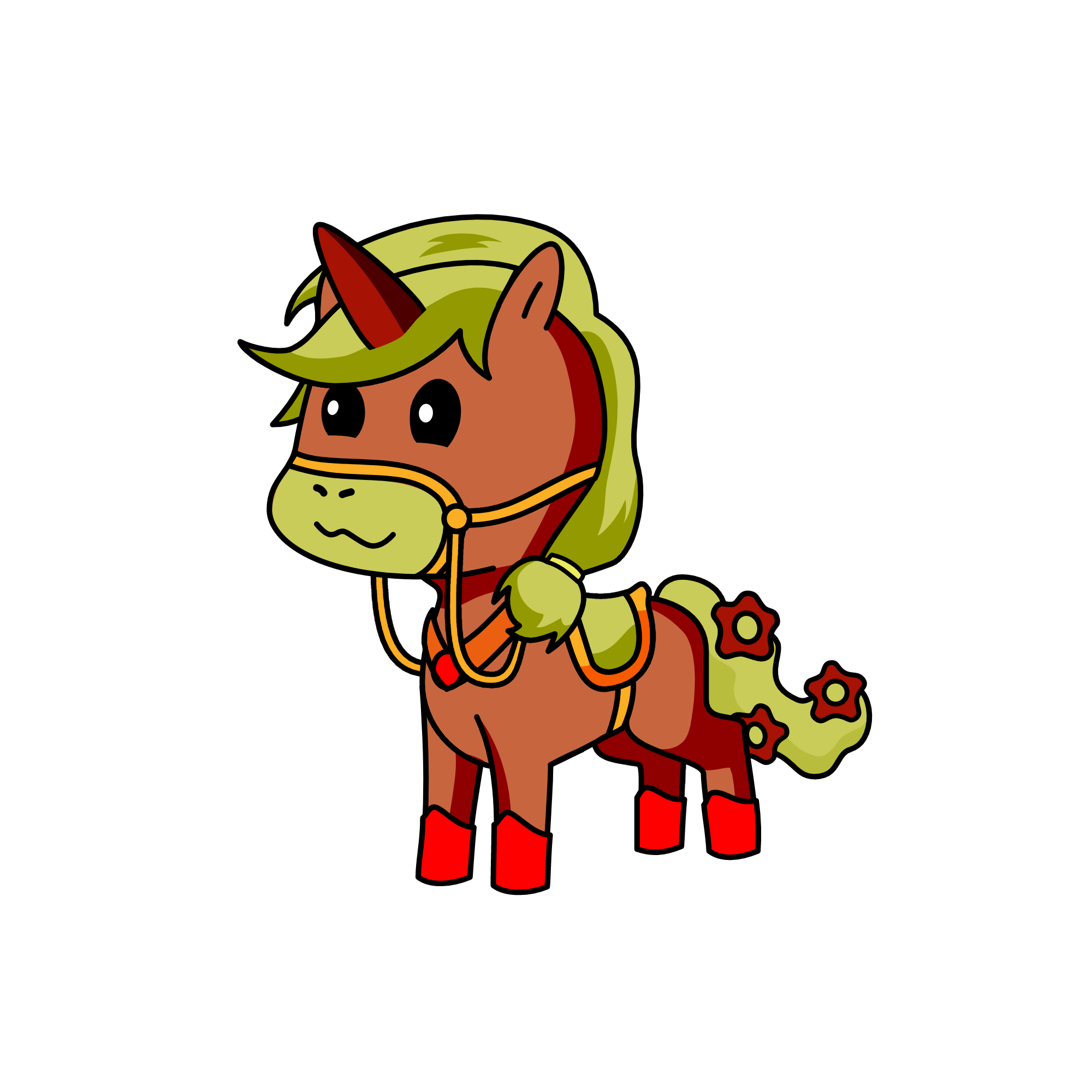 Apple Dusk, the unicorn
