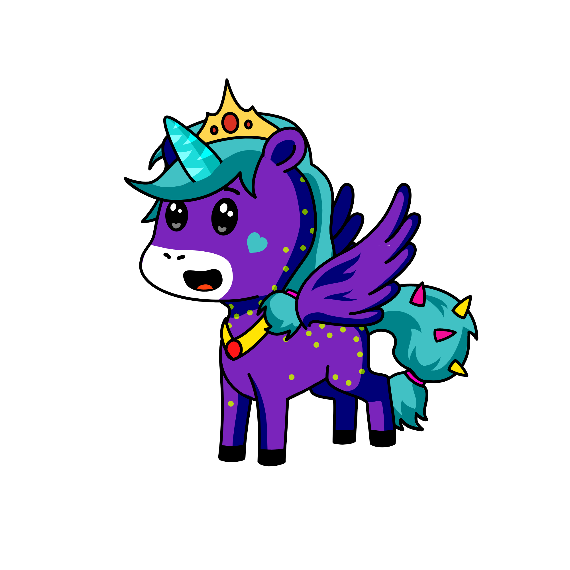 Space🎃🎃, the unicorn