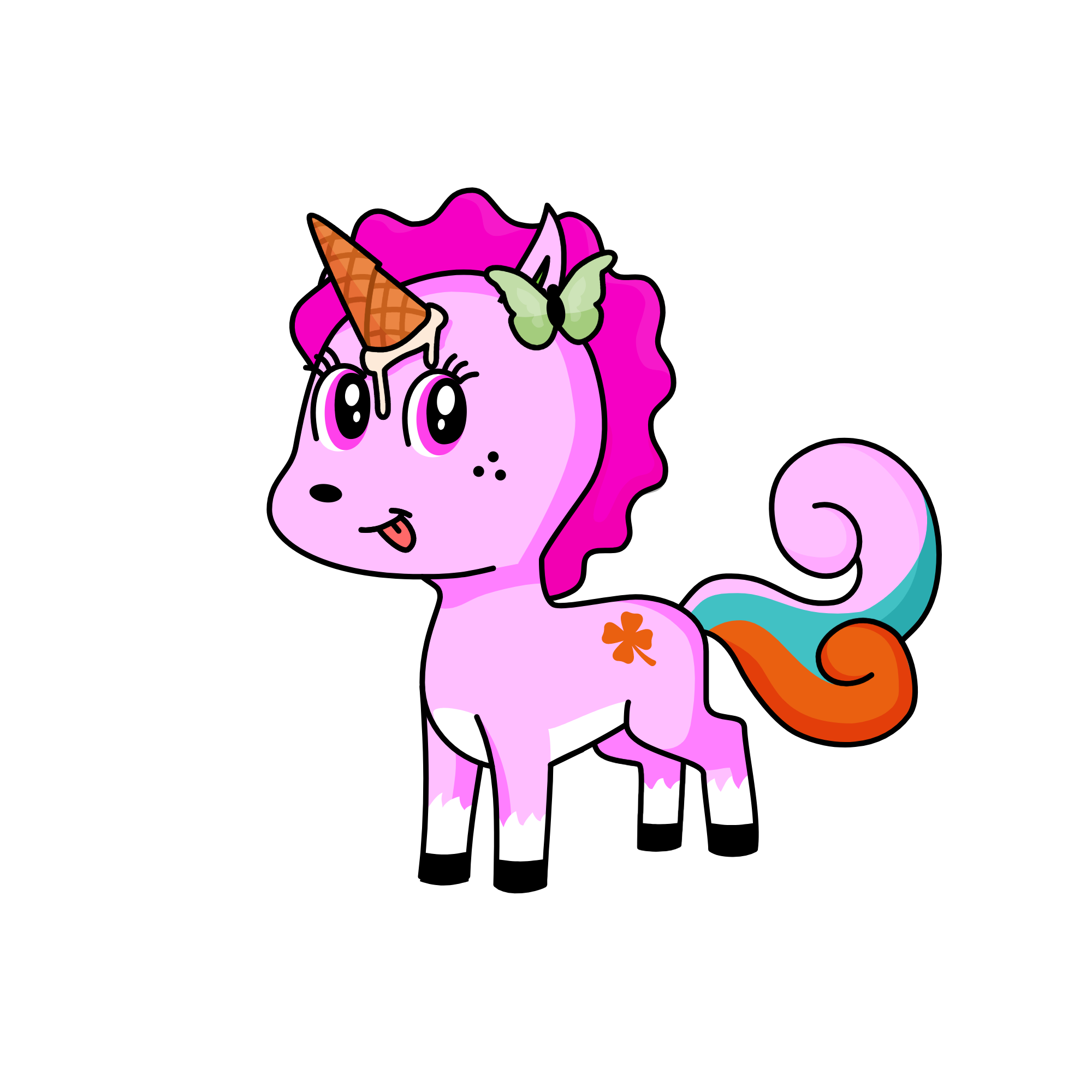Glitz And Glamtwin, the unicorn