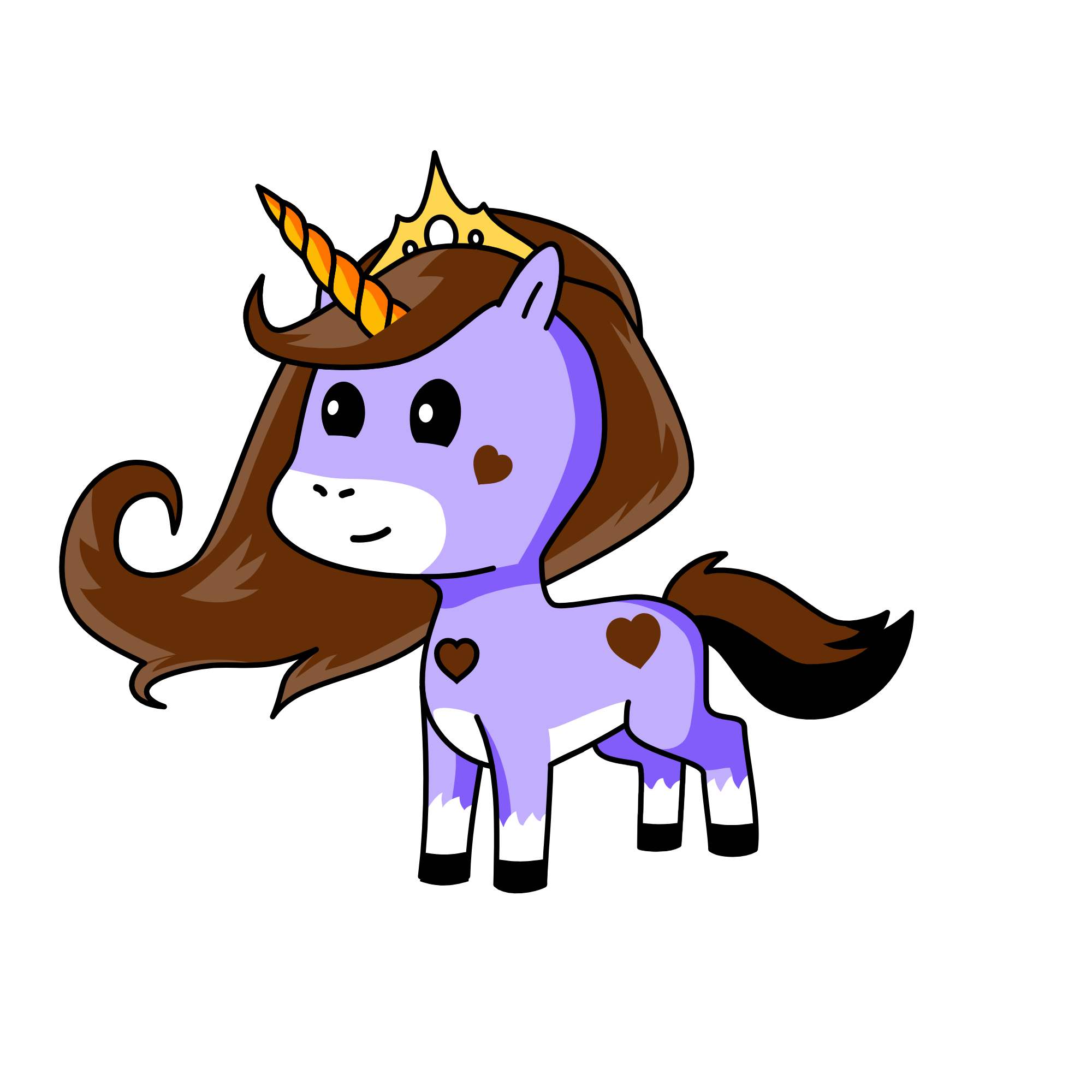 Milk Chocalate, the unicorn