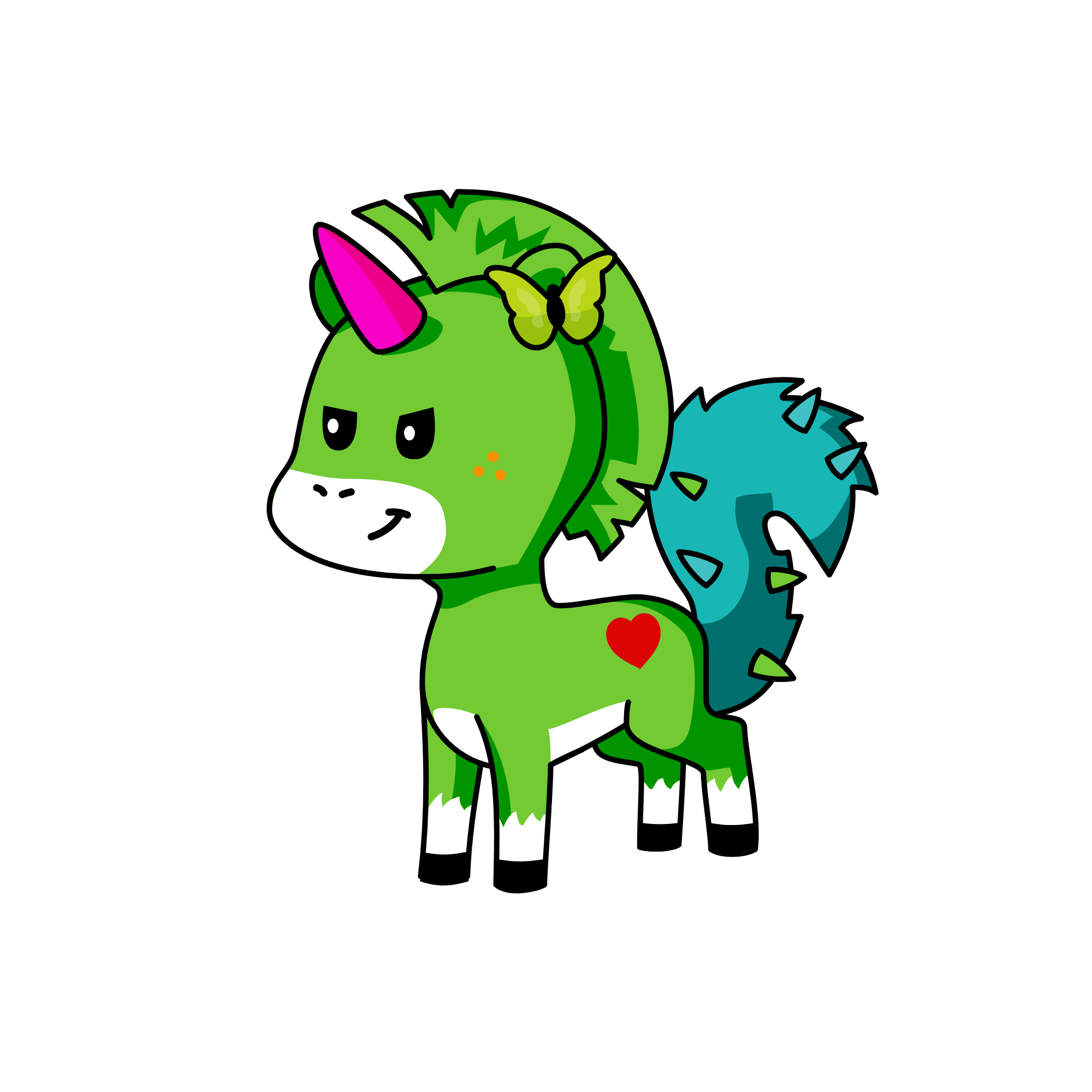 nope!, the unicorn