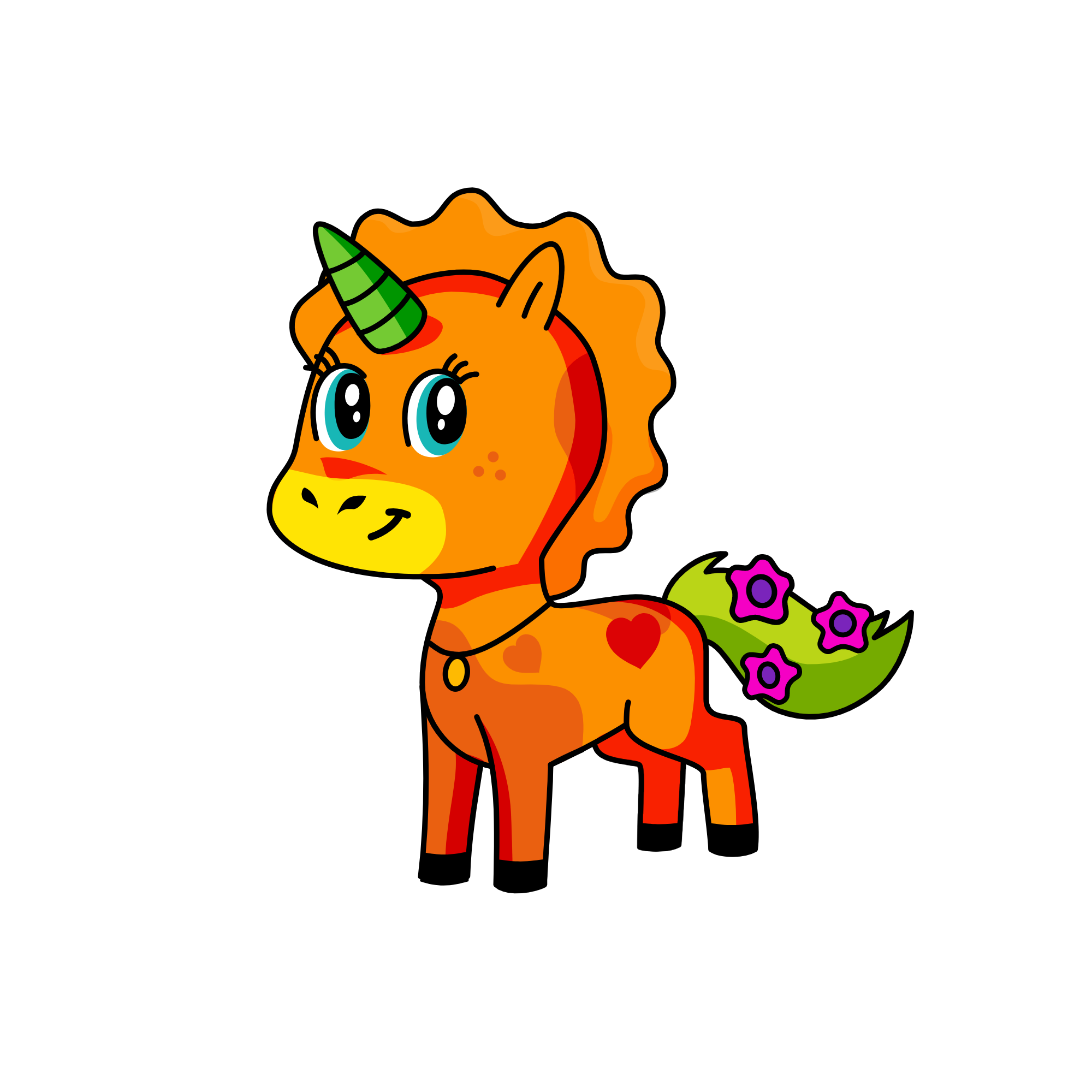 m, the unicorn
