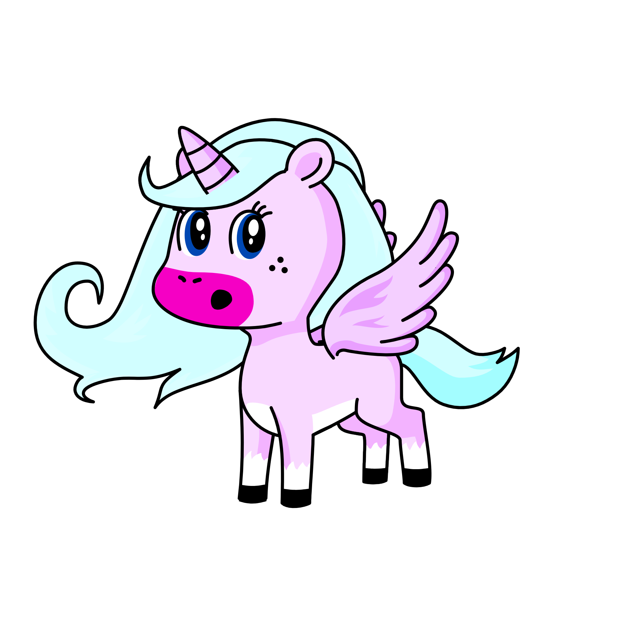 vvfvfvcf, the unicorn