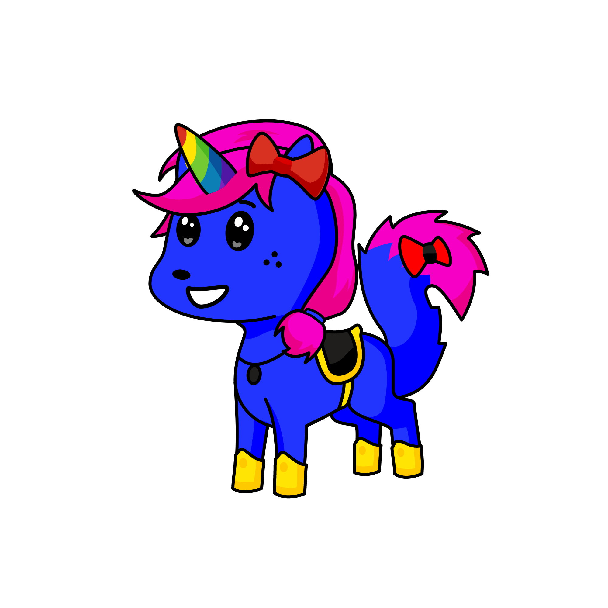 pk lovey love, the unicorn