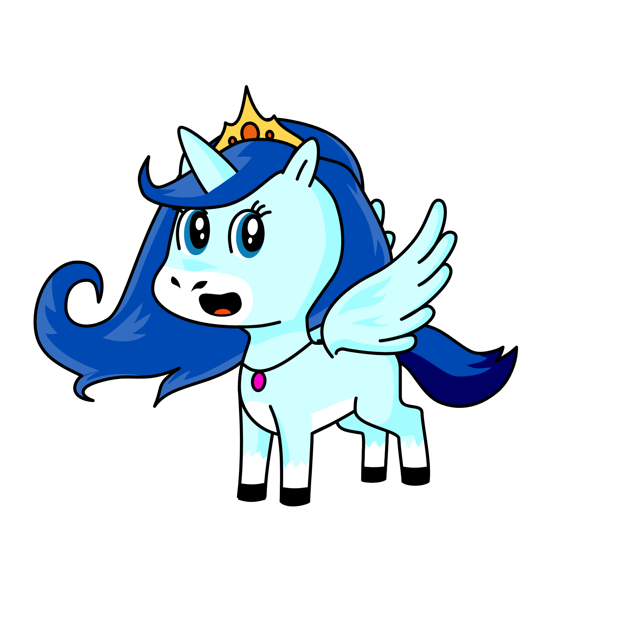 hifvhfgiobv, the unicorn