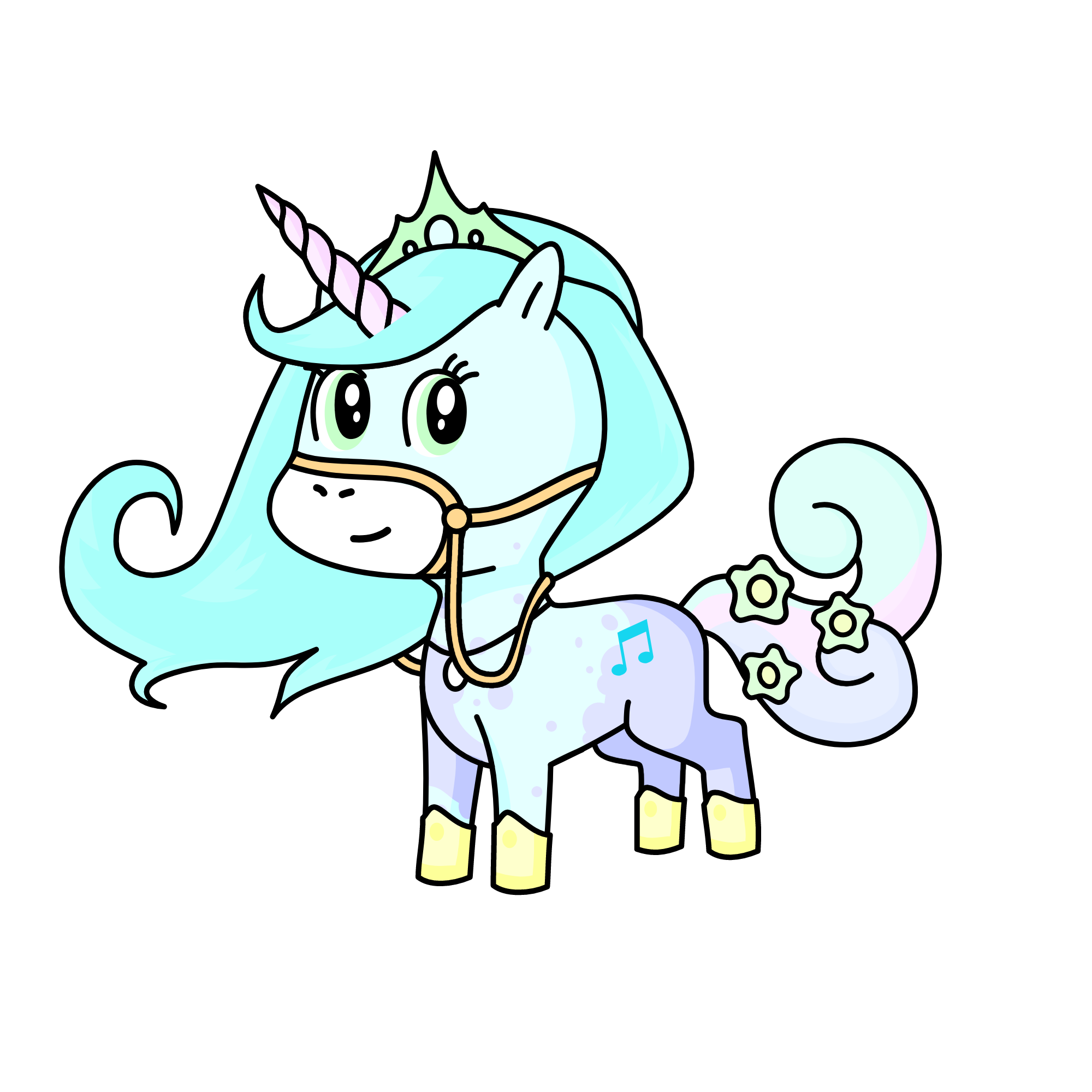 Ice, the unicorn
