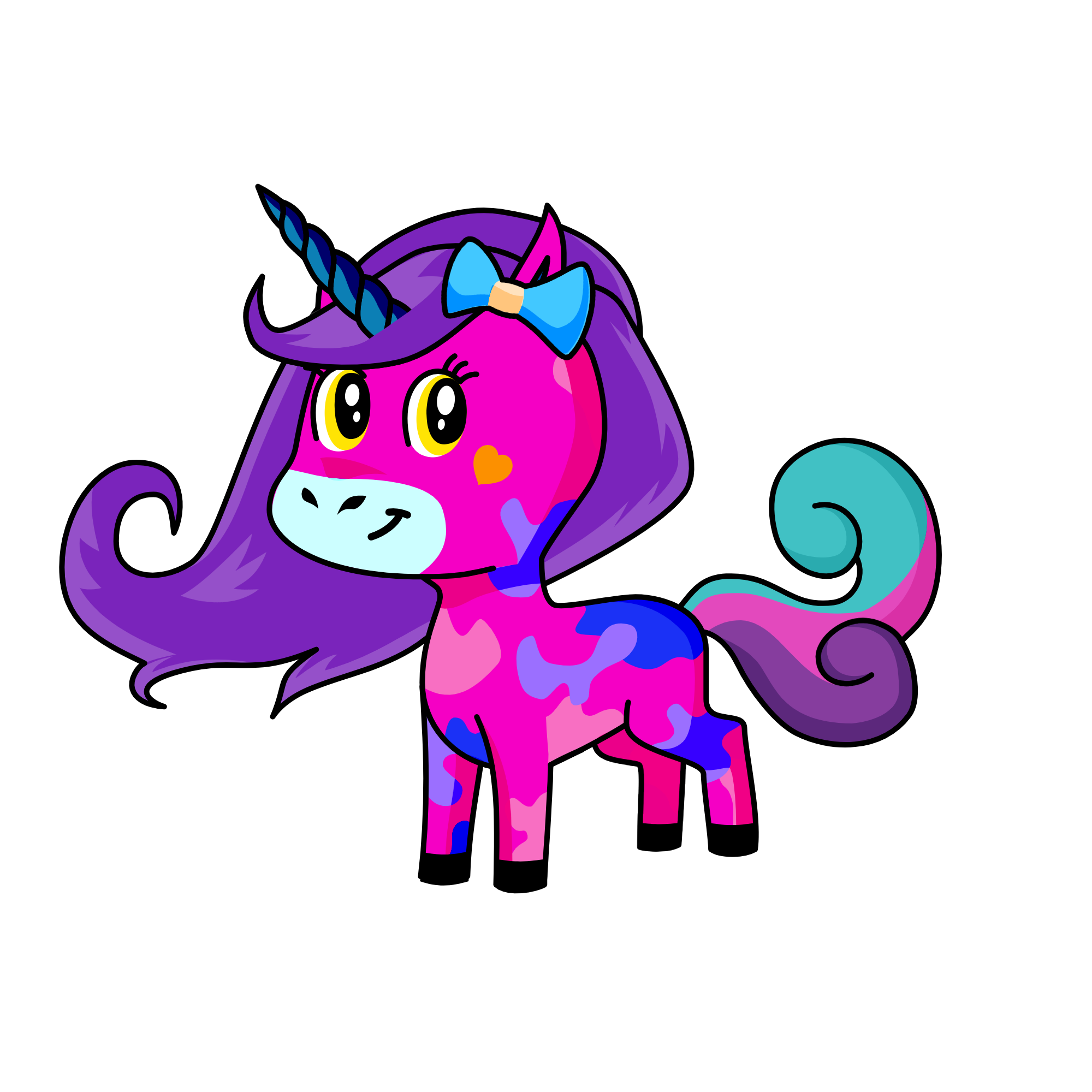 PRINCESS DAISY THE 345th, the unicorn